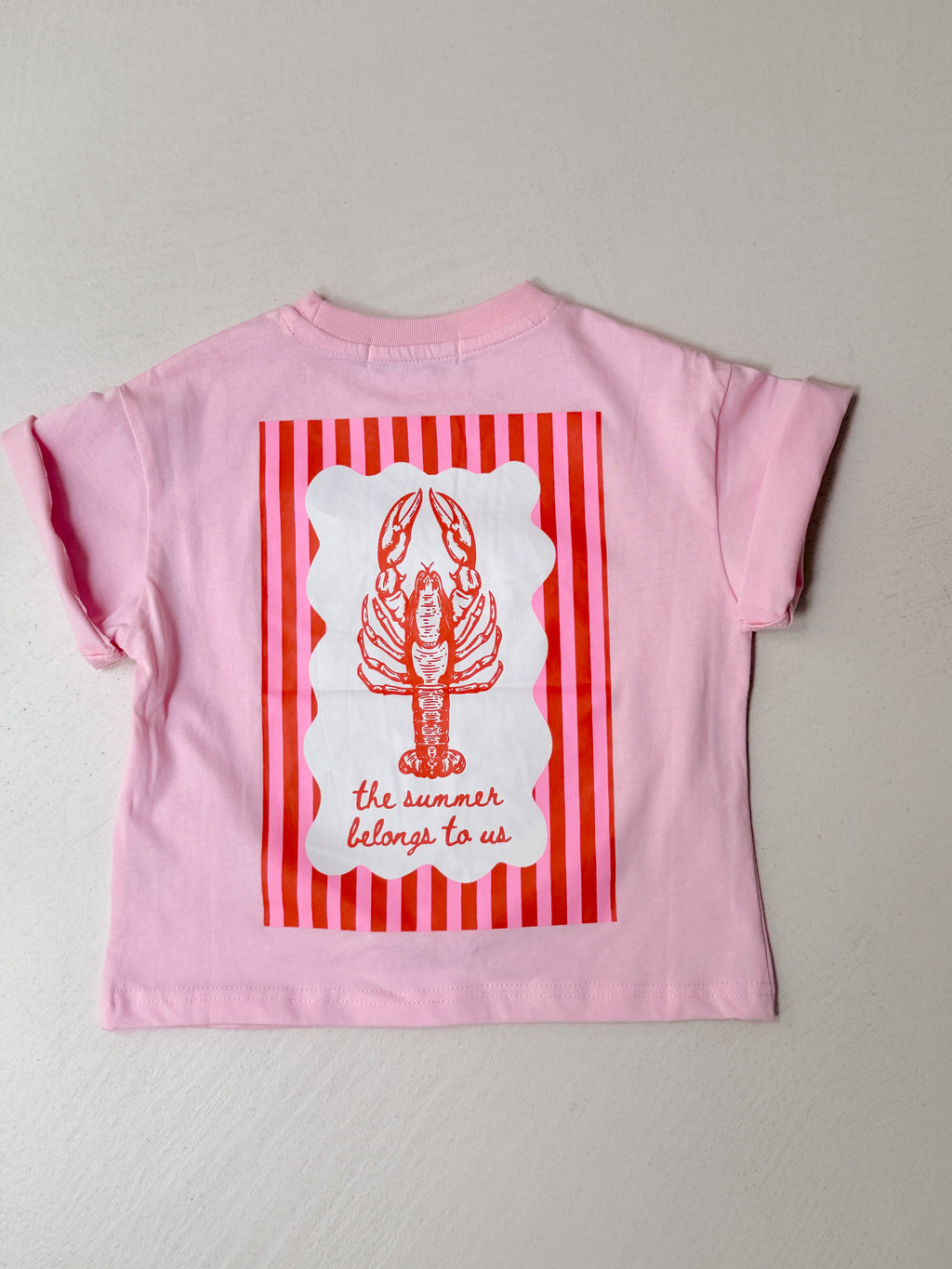 T-shirt Lobster - rose