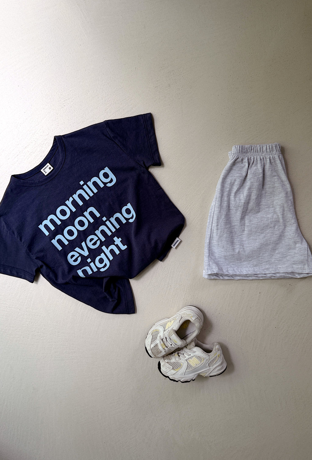 T-shirt Morning - bleu marine