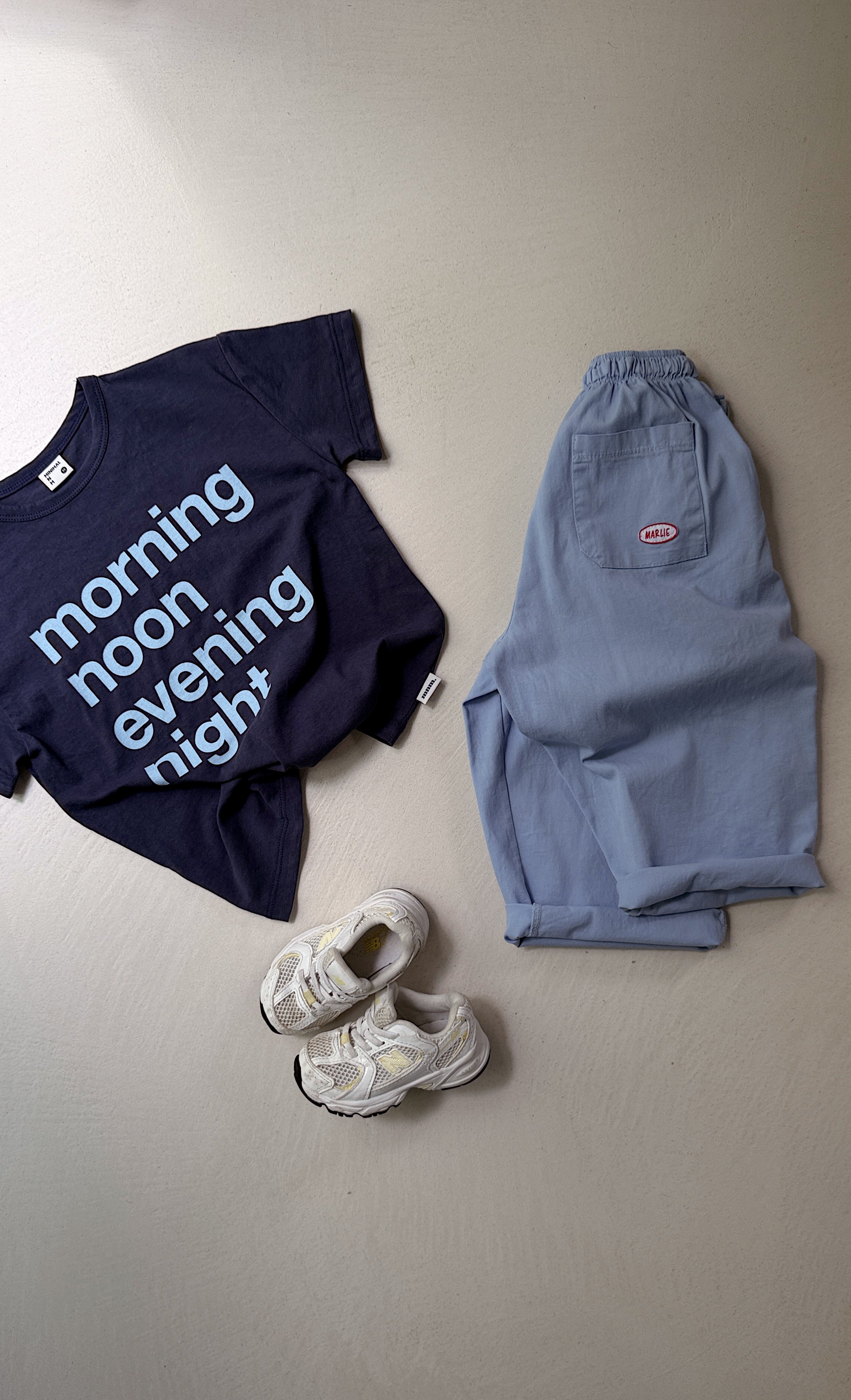 T-shirt Morning - bleu marine