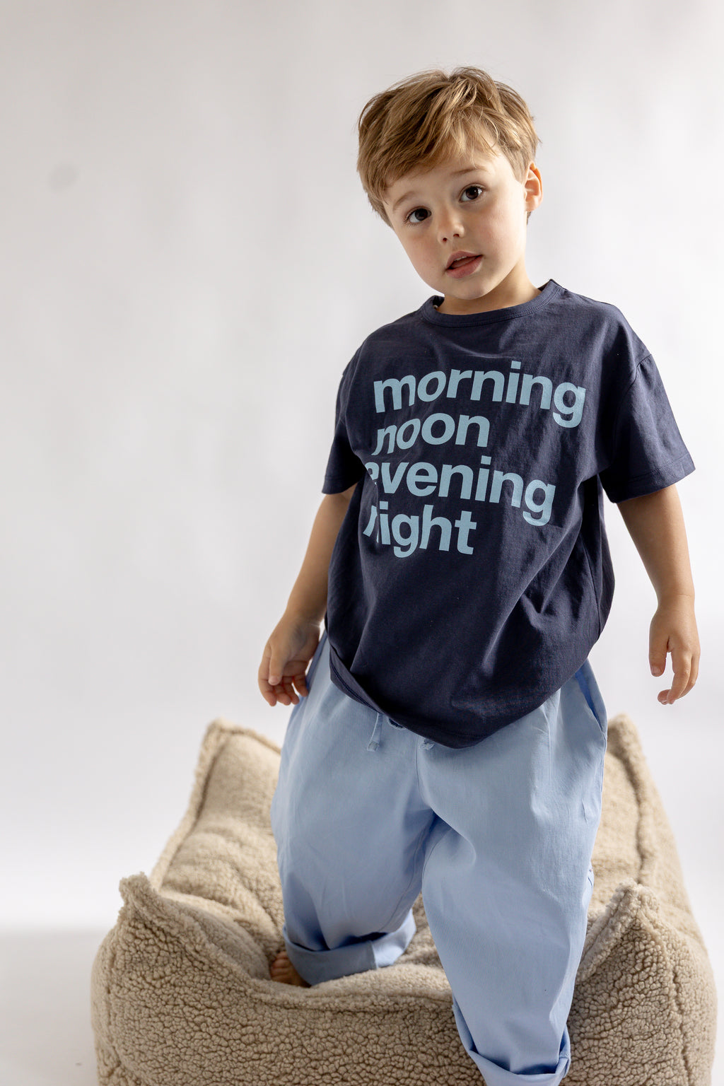 T-shirt Morning - bleu marine
