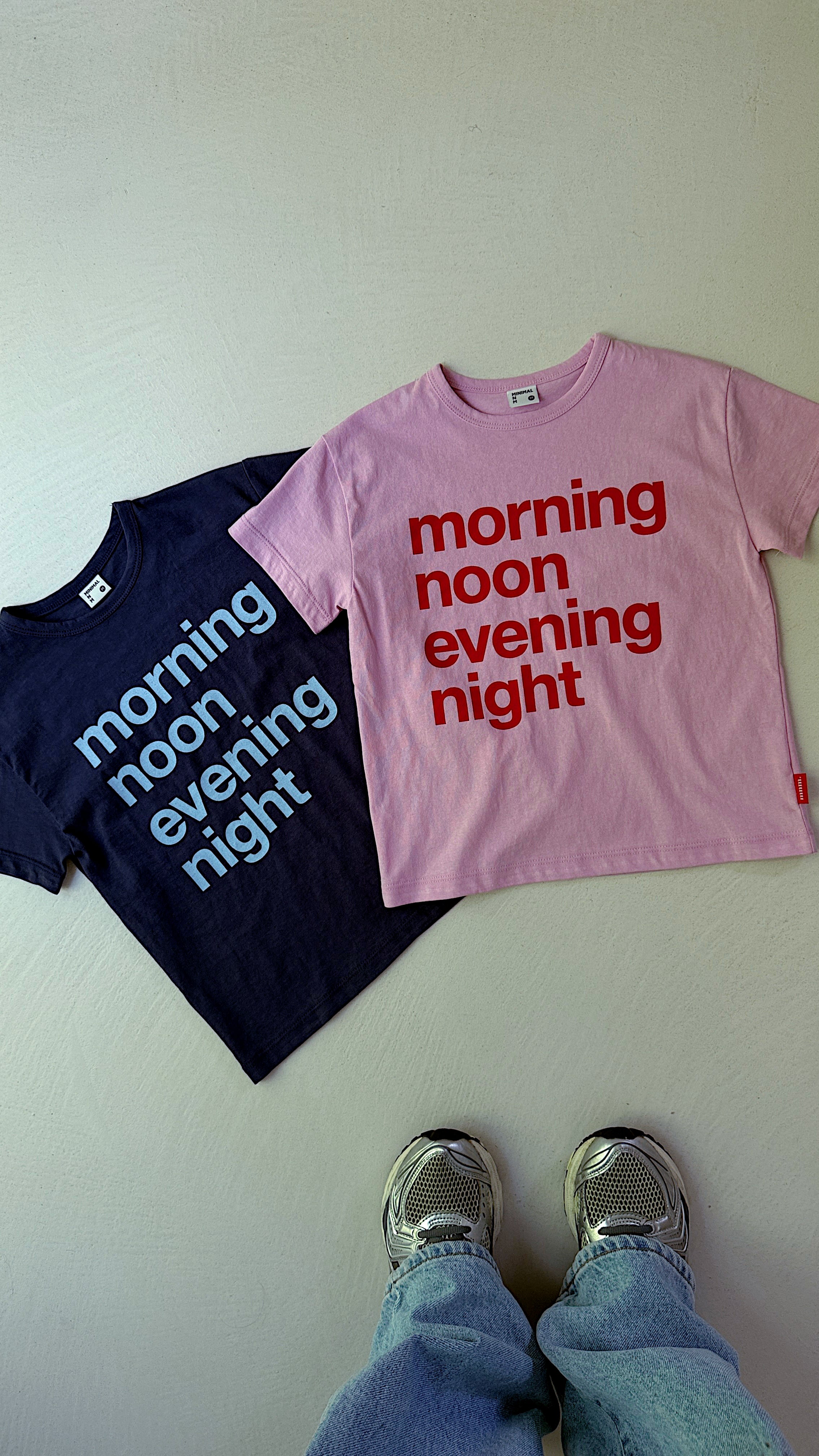 T-shirt Morning - rose