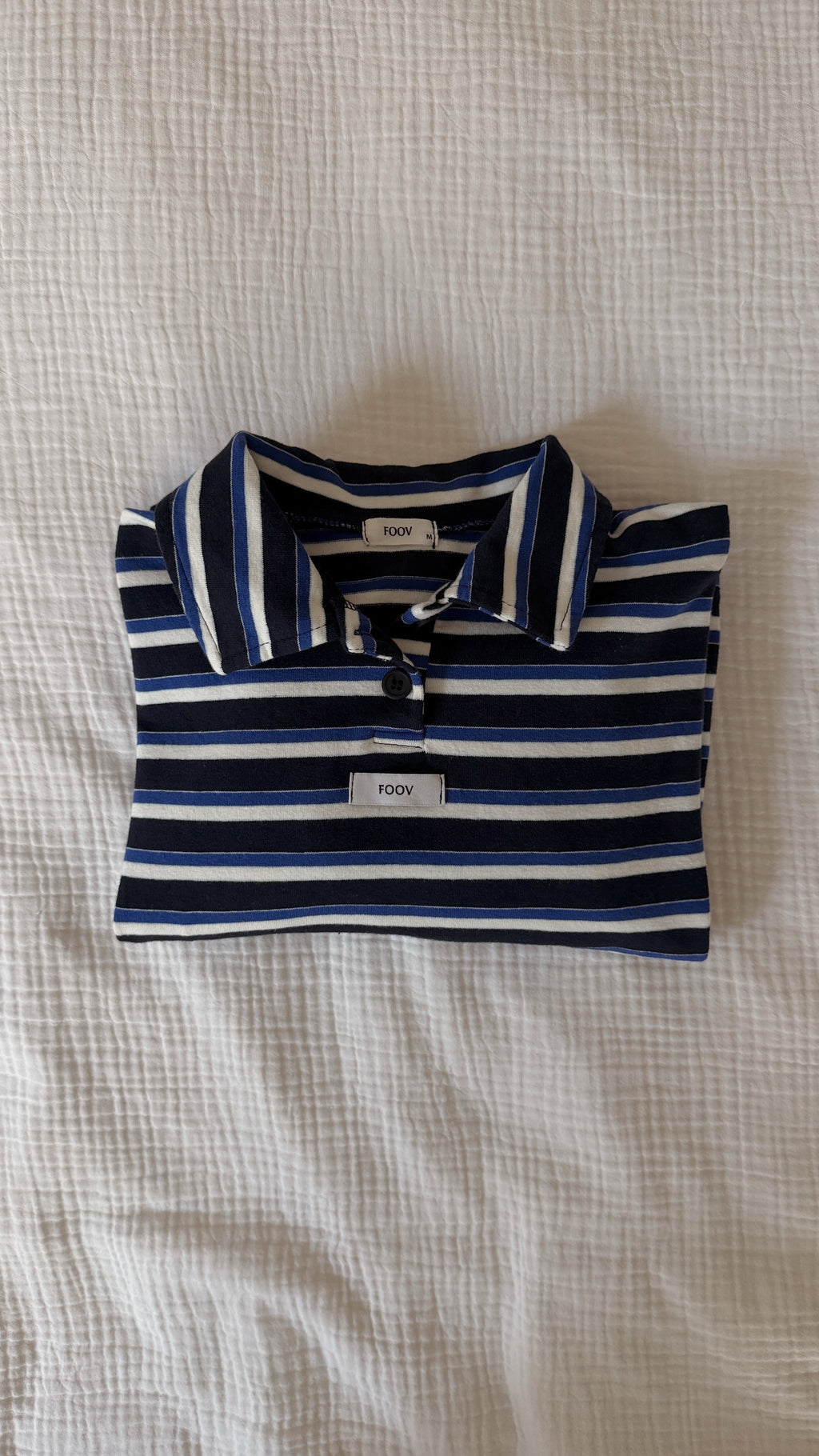 T-shirt Pol - bleu à lignes