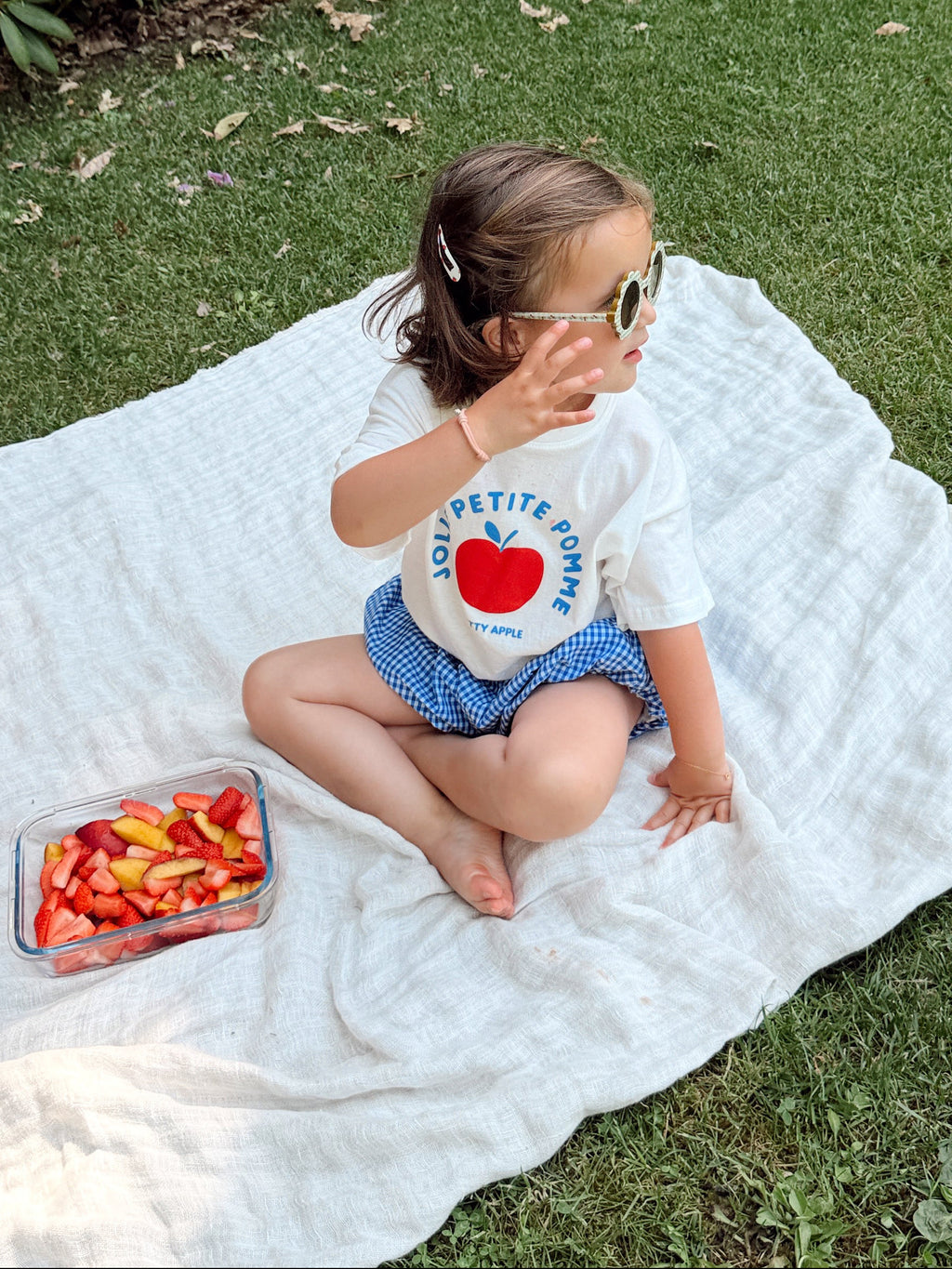 Apple T-shirt - white