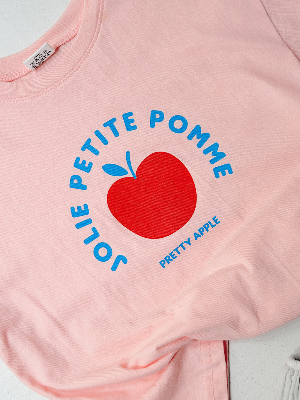 Apple T-shirt - pink