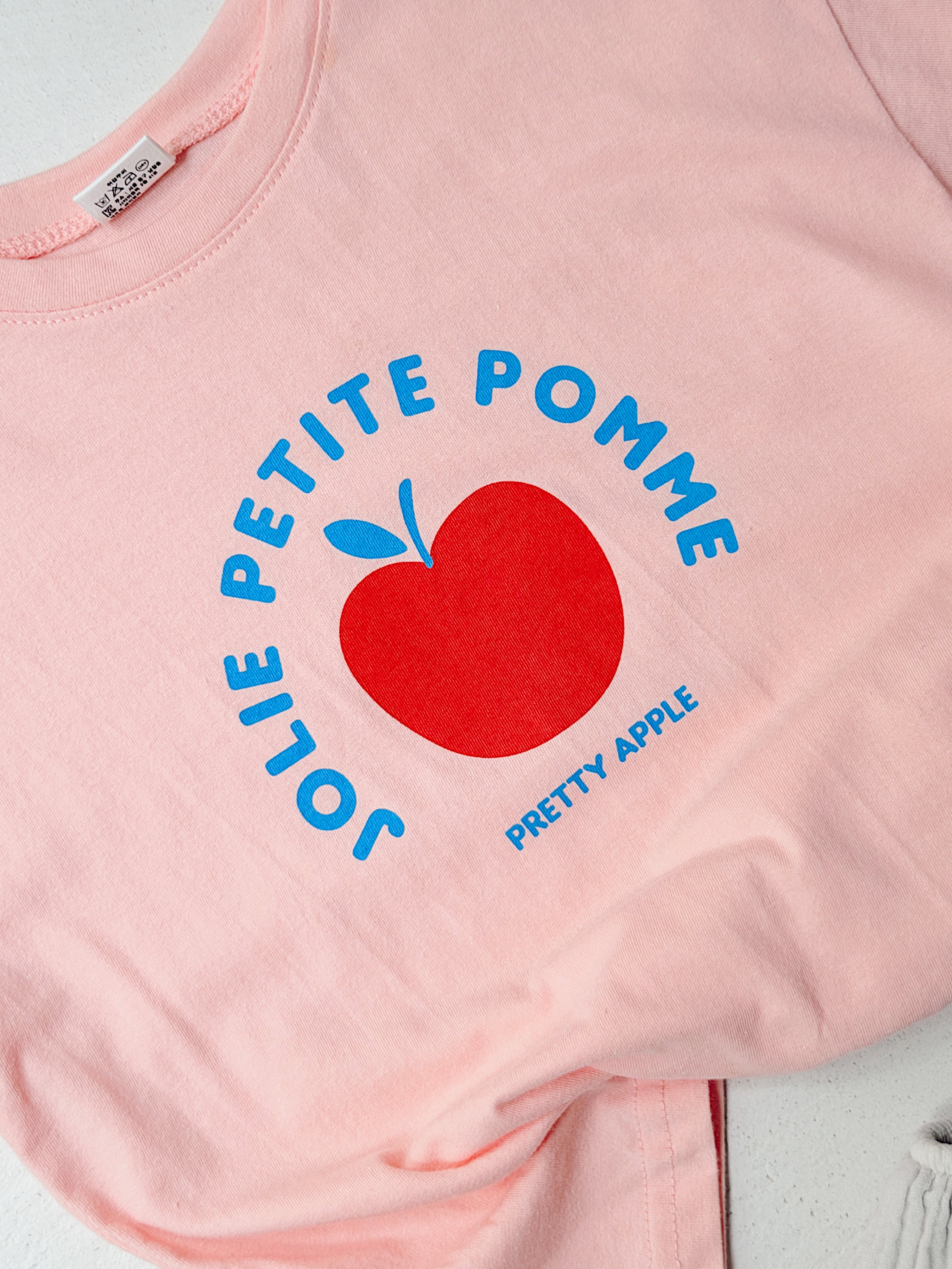 Apple T-shirt - pink
