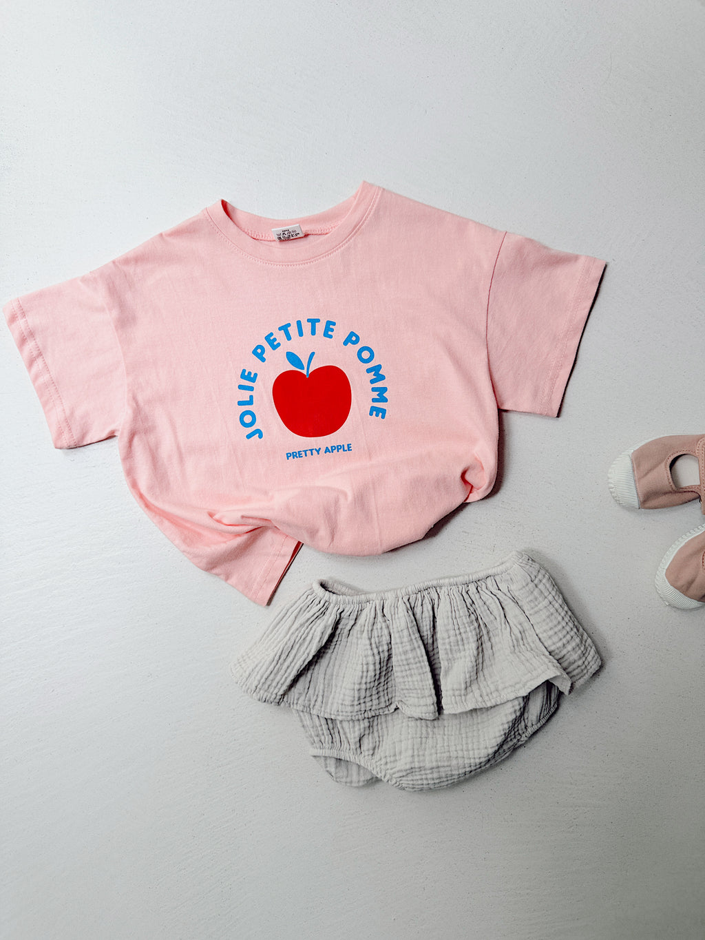 Apple T-shirt - pink
