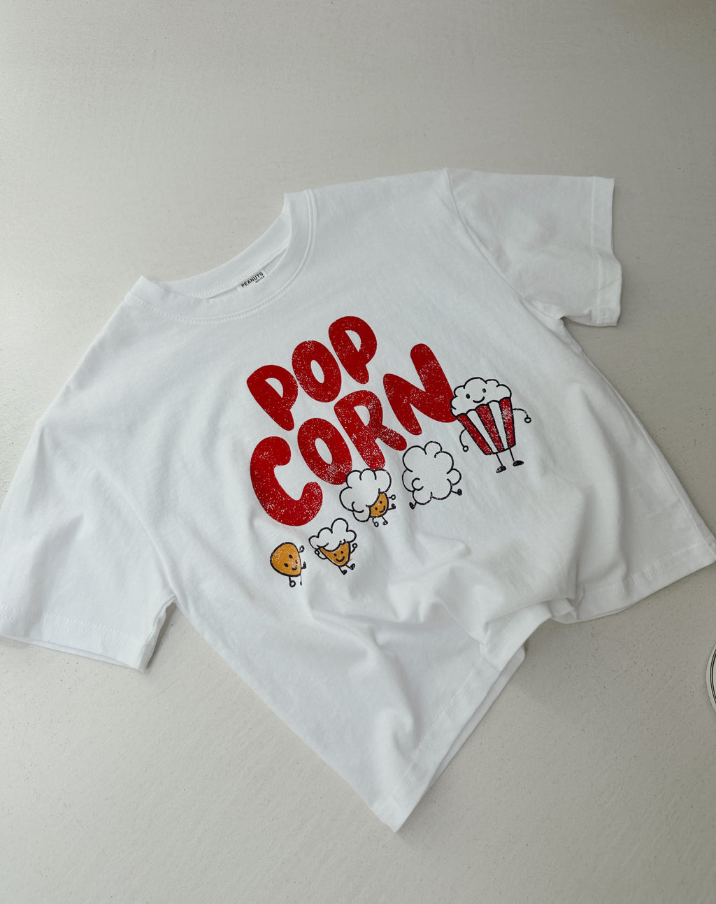 T-shirt Pop - blanc