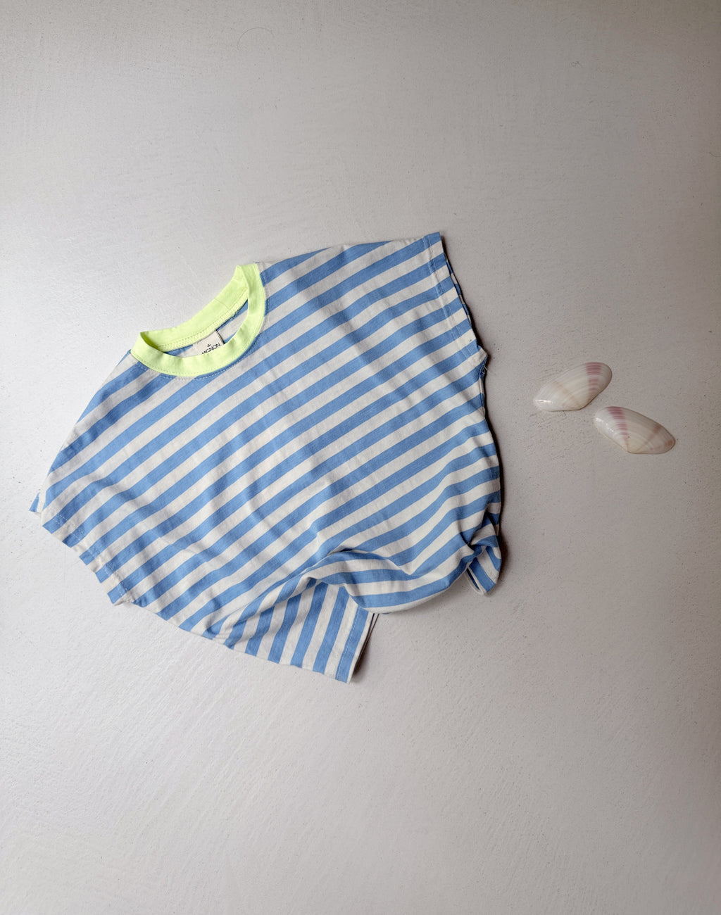 Sandro T-shirt - blue with stripes