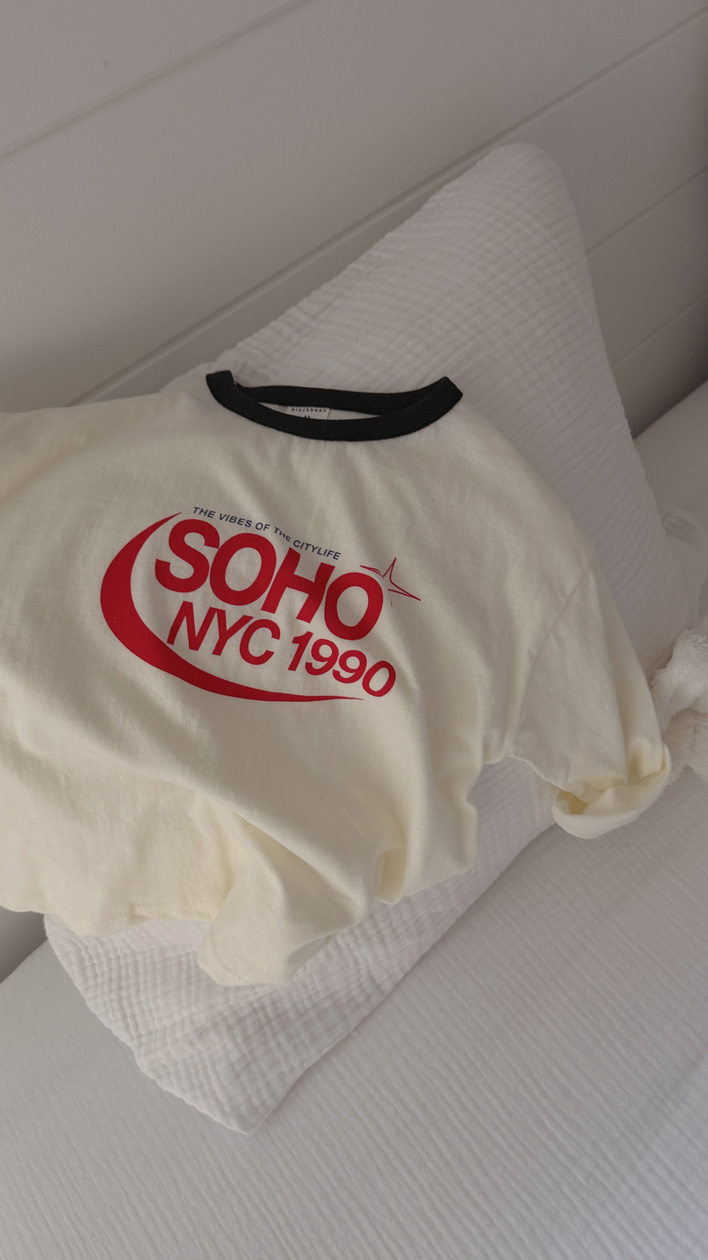 T-shirt Soho - écru