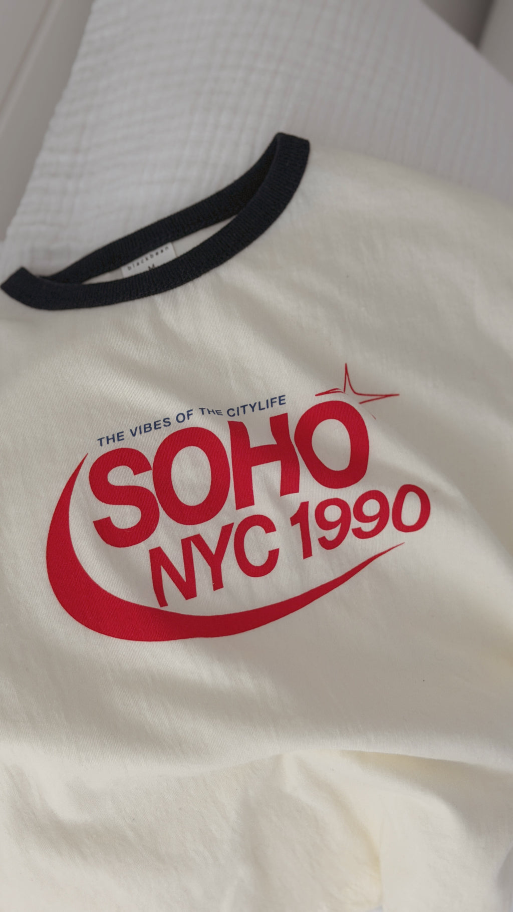T-shirt Soho - écru