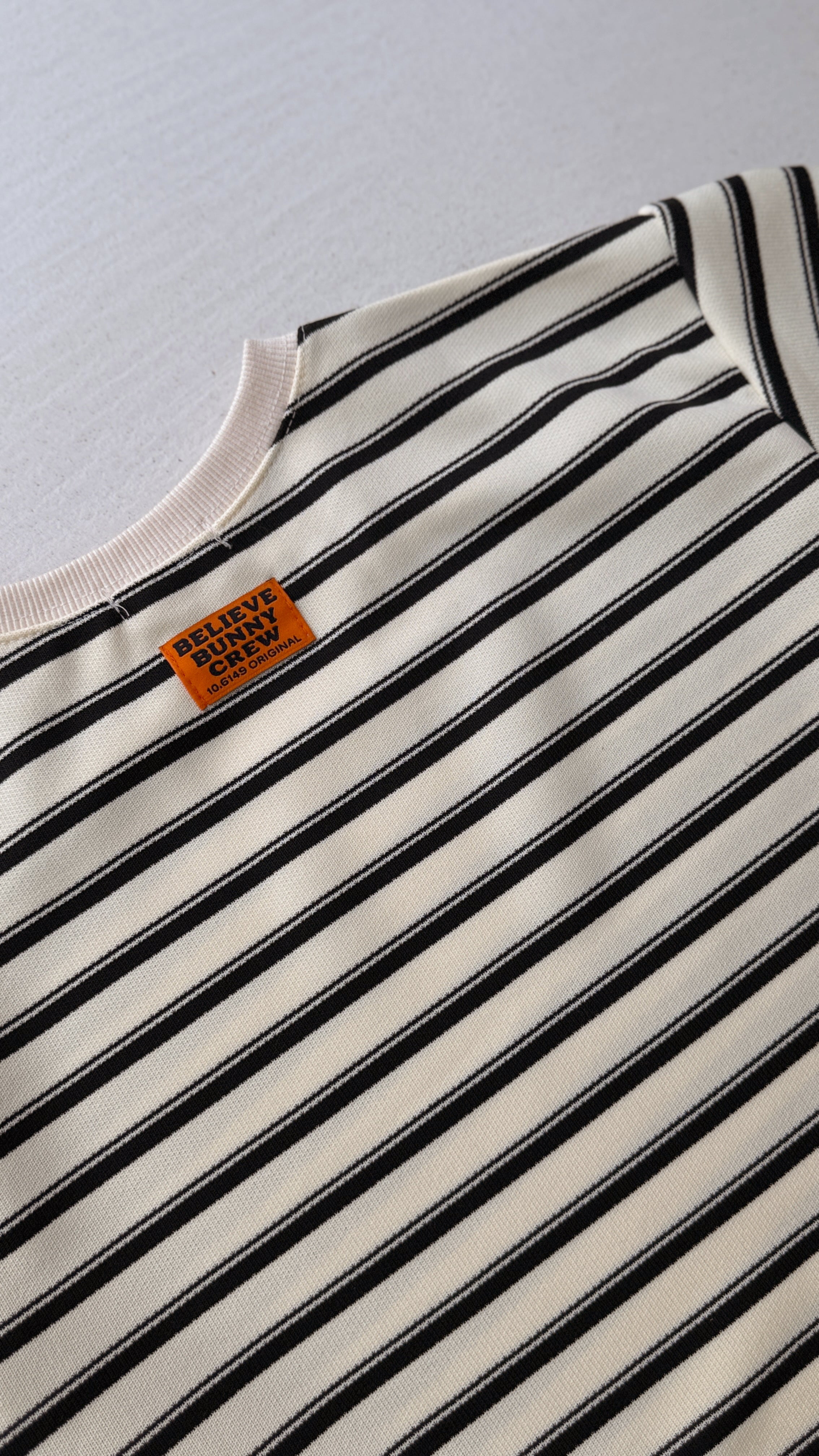 T-shirt Théa - écru et noir
