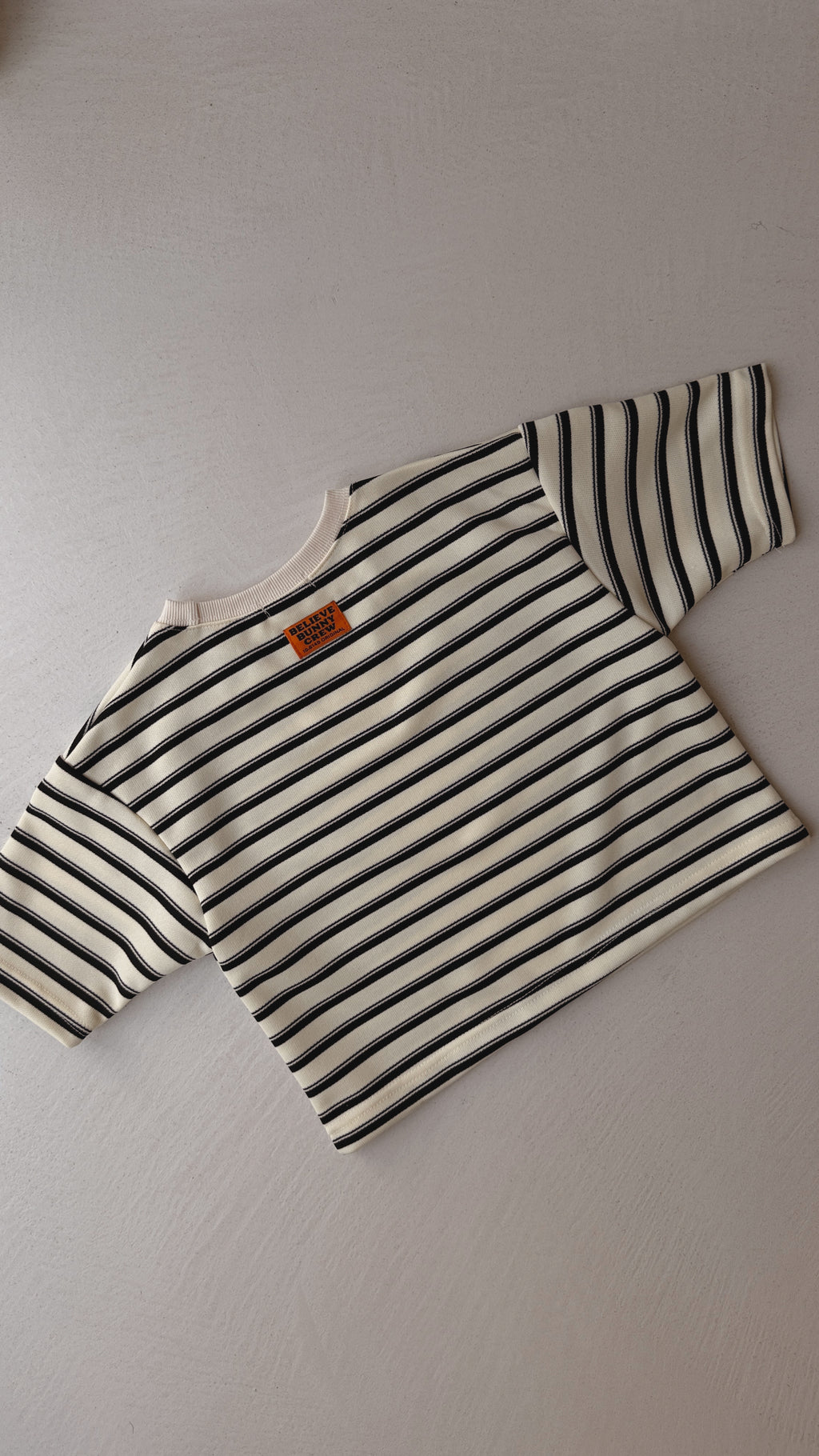 T-shirt Théa - écru et noir