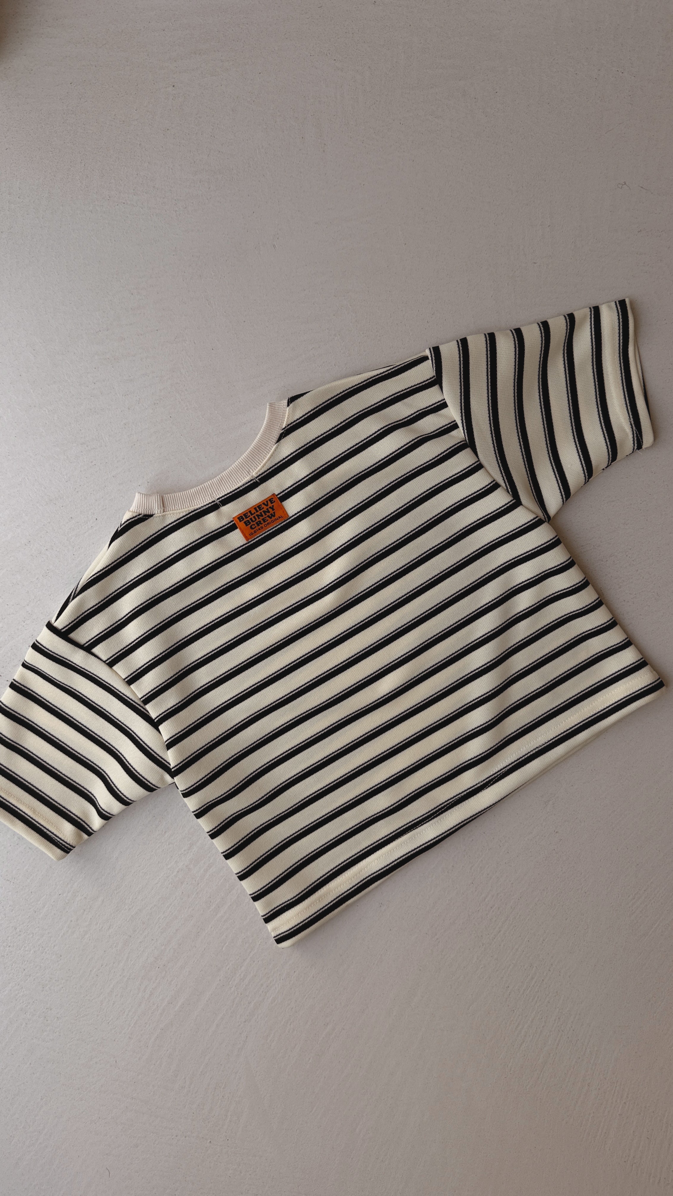 T-shirt Théa - écru et noir