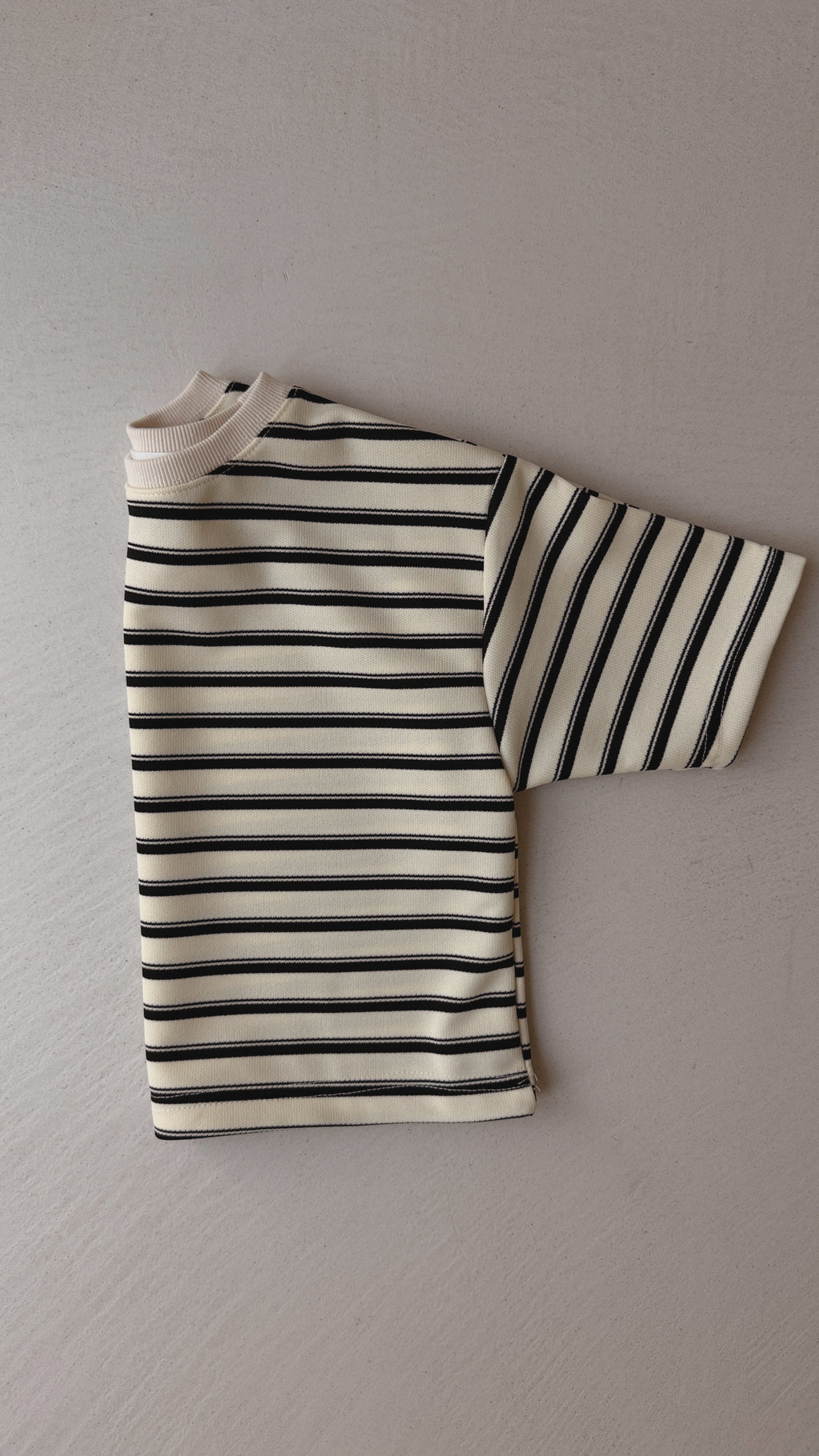 T-shirt Théa - écru et noir