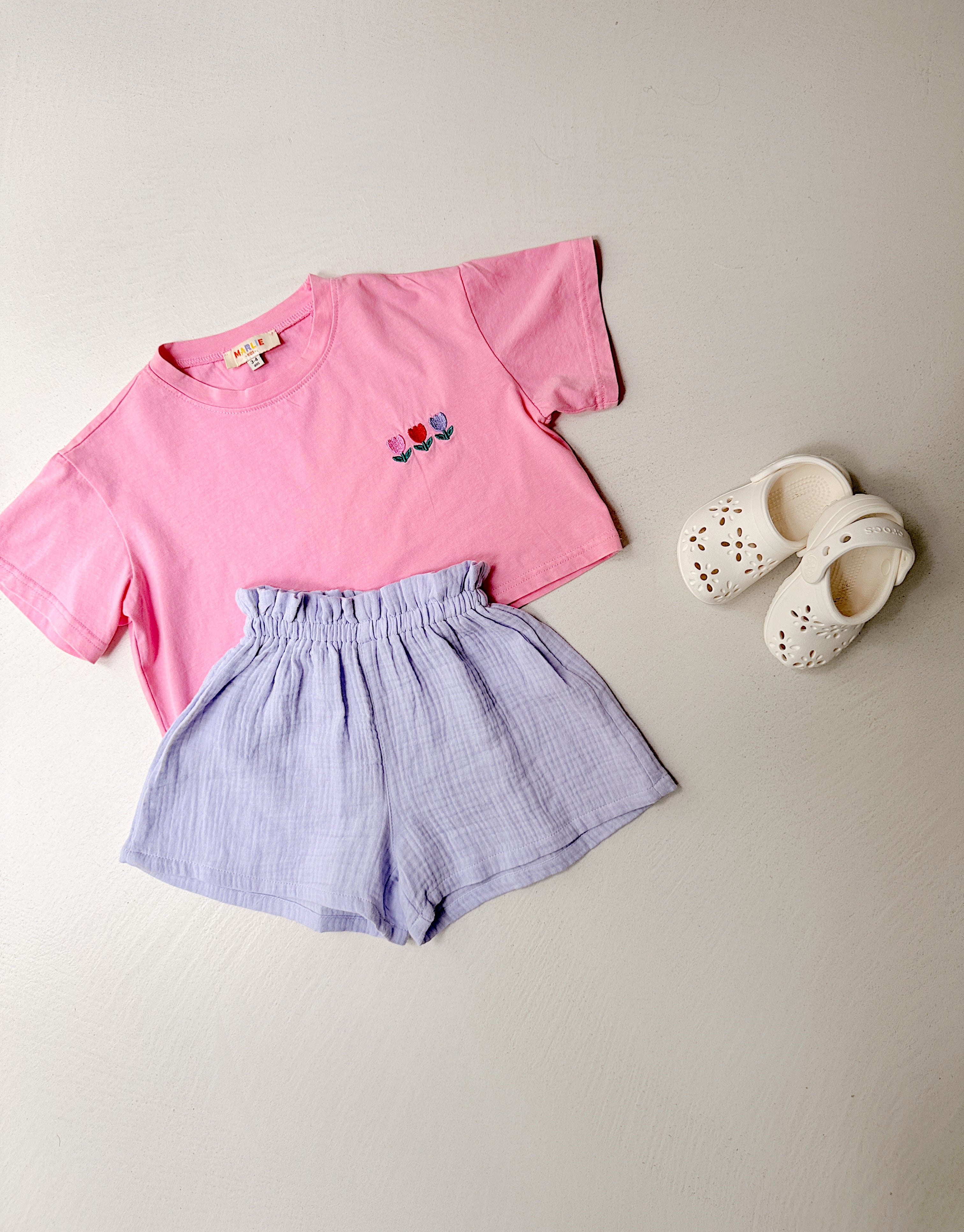 Tulip T-shirt - pink