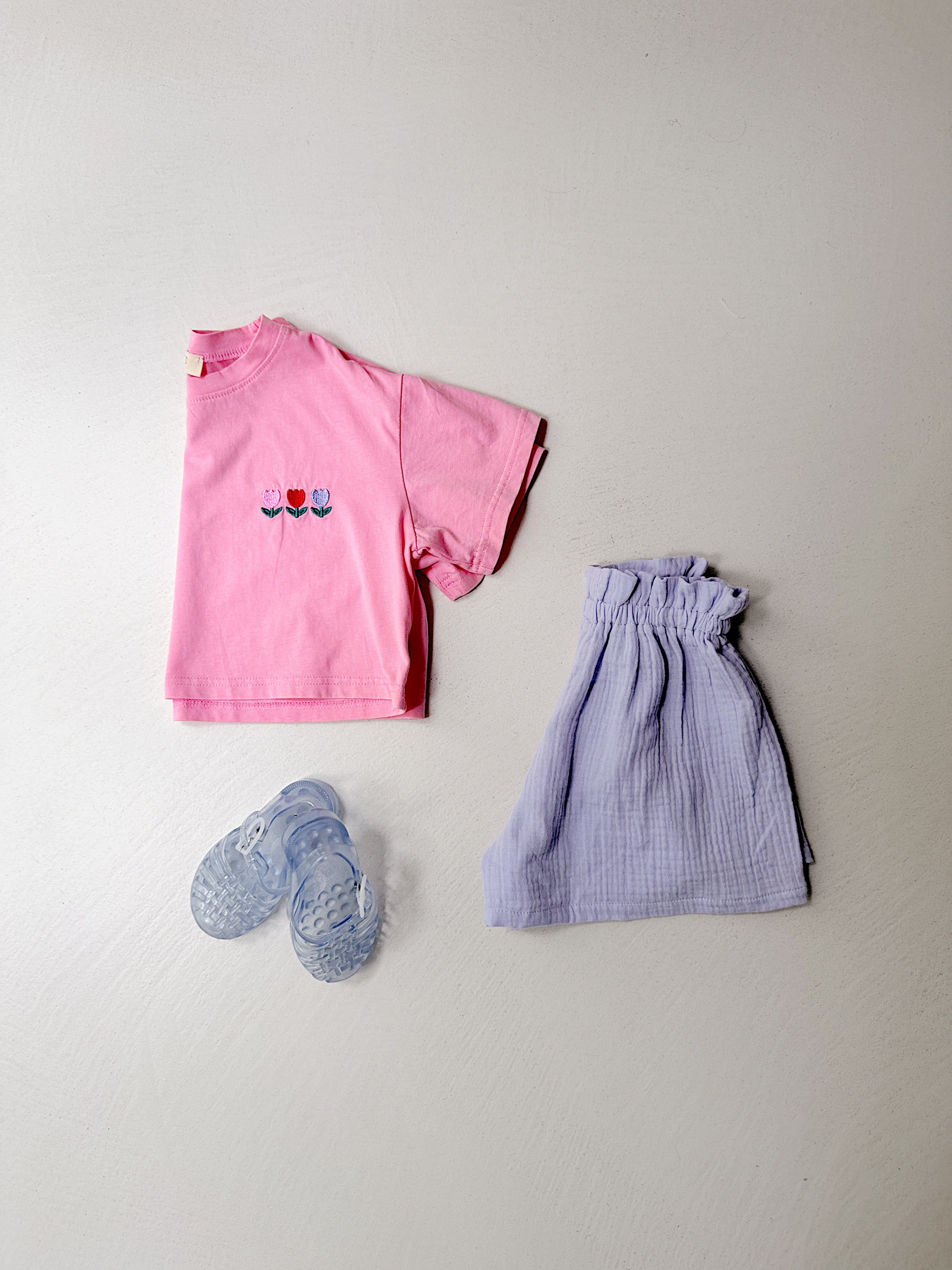 Tulip T-shirt - pink