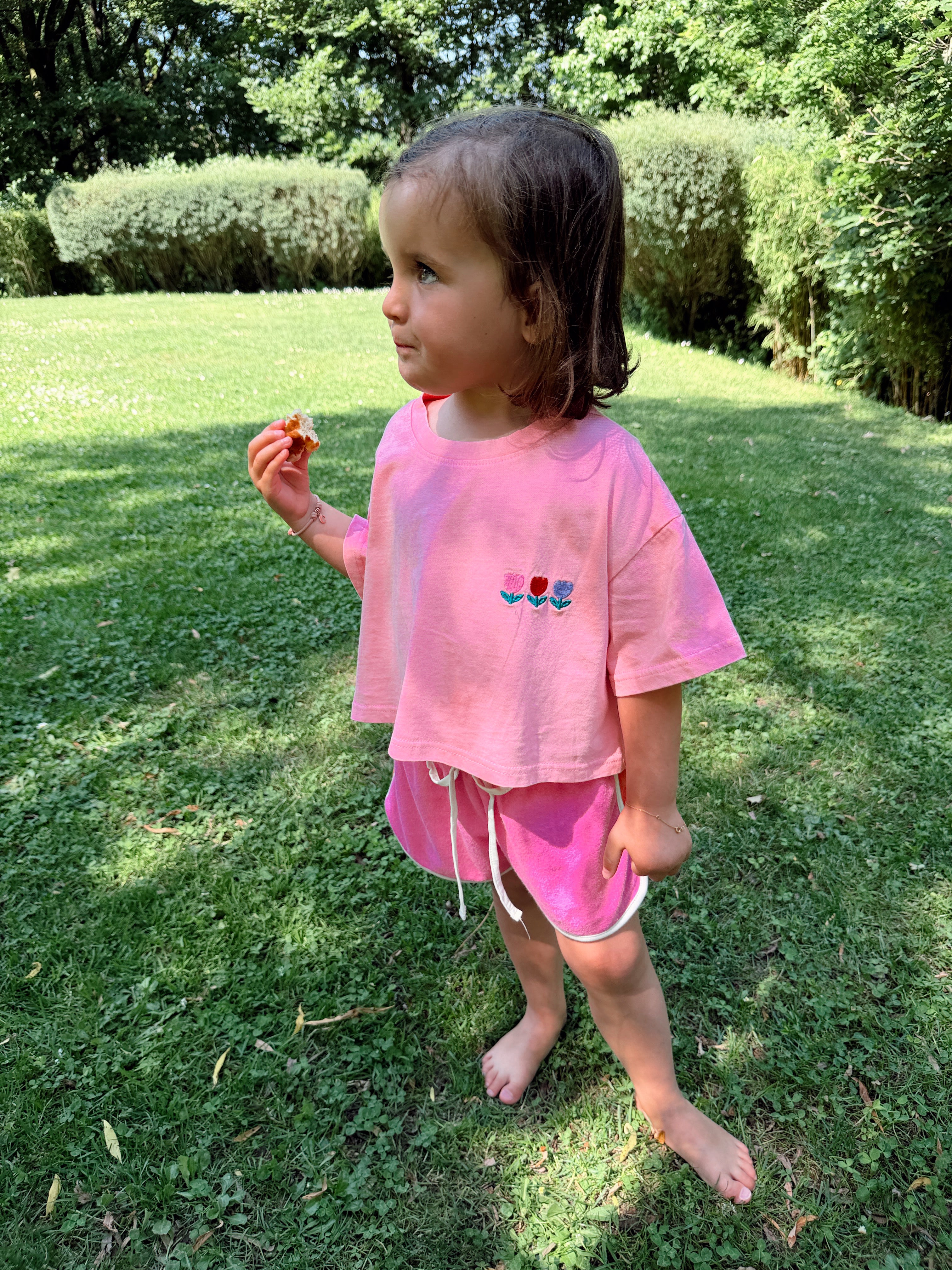 Tulip T-shirt - pink