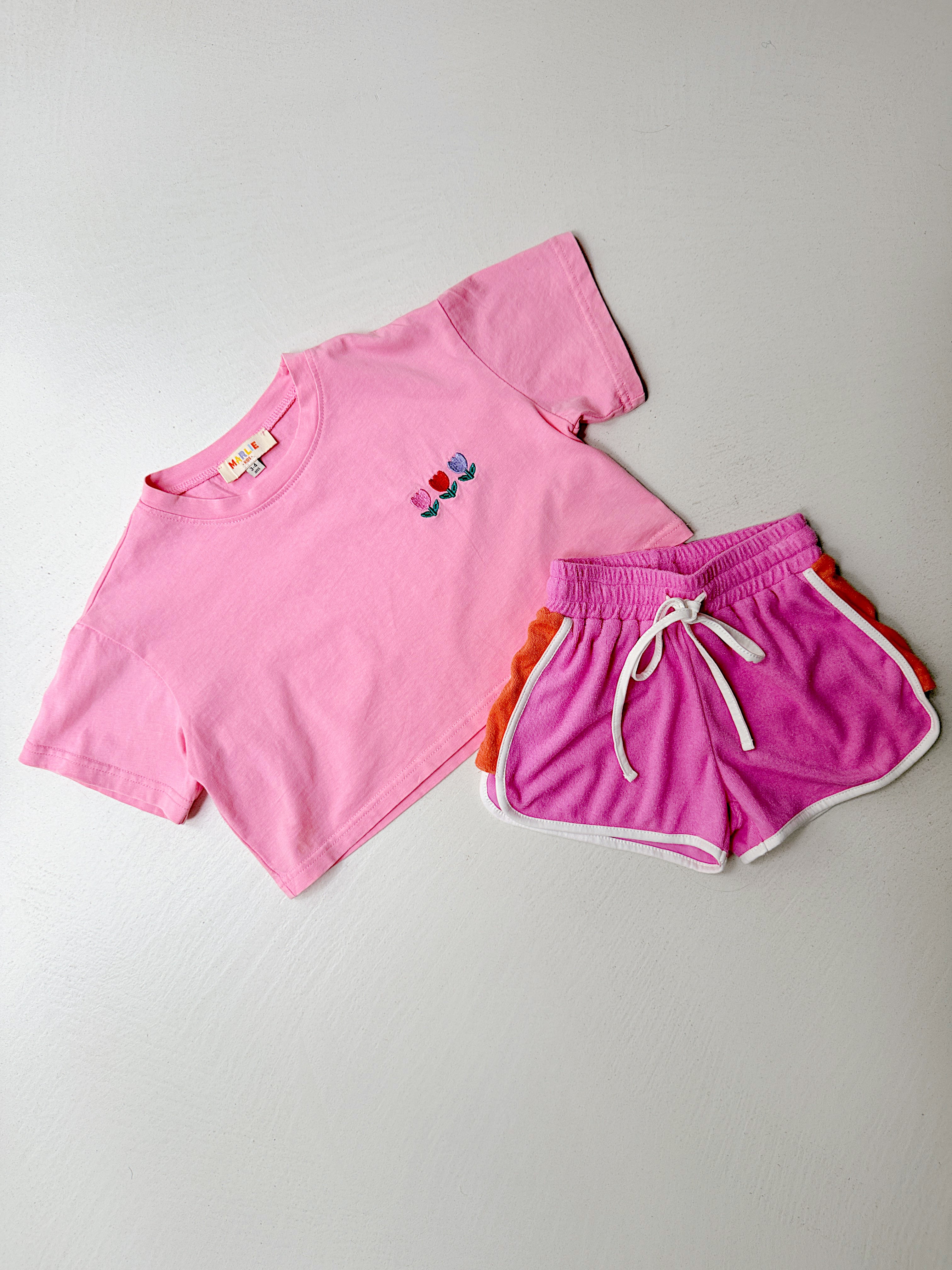 Tulip T-shirt - pink