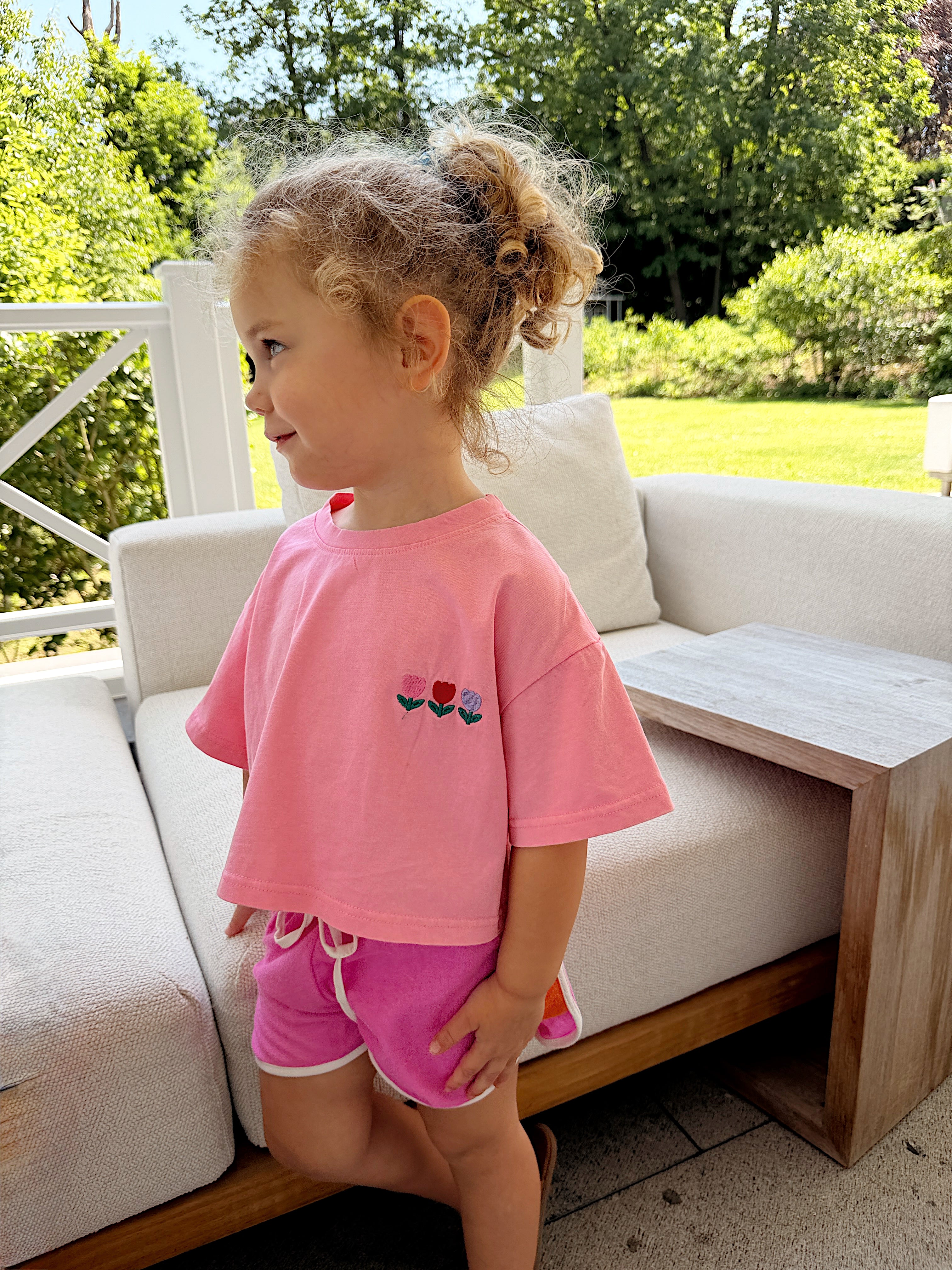 Tulip T-shirt - pink