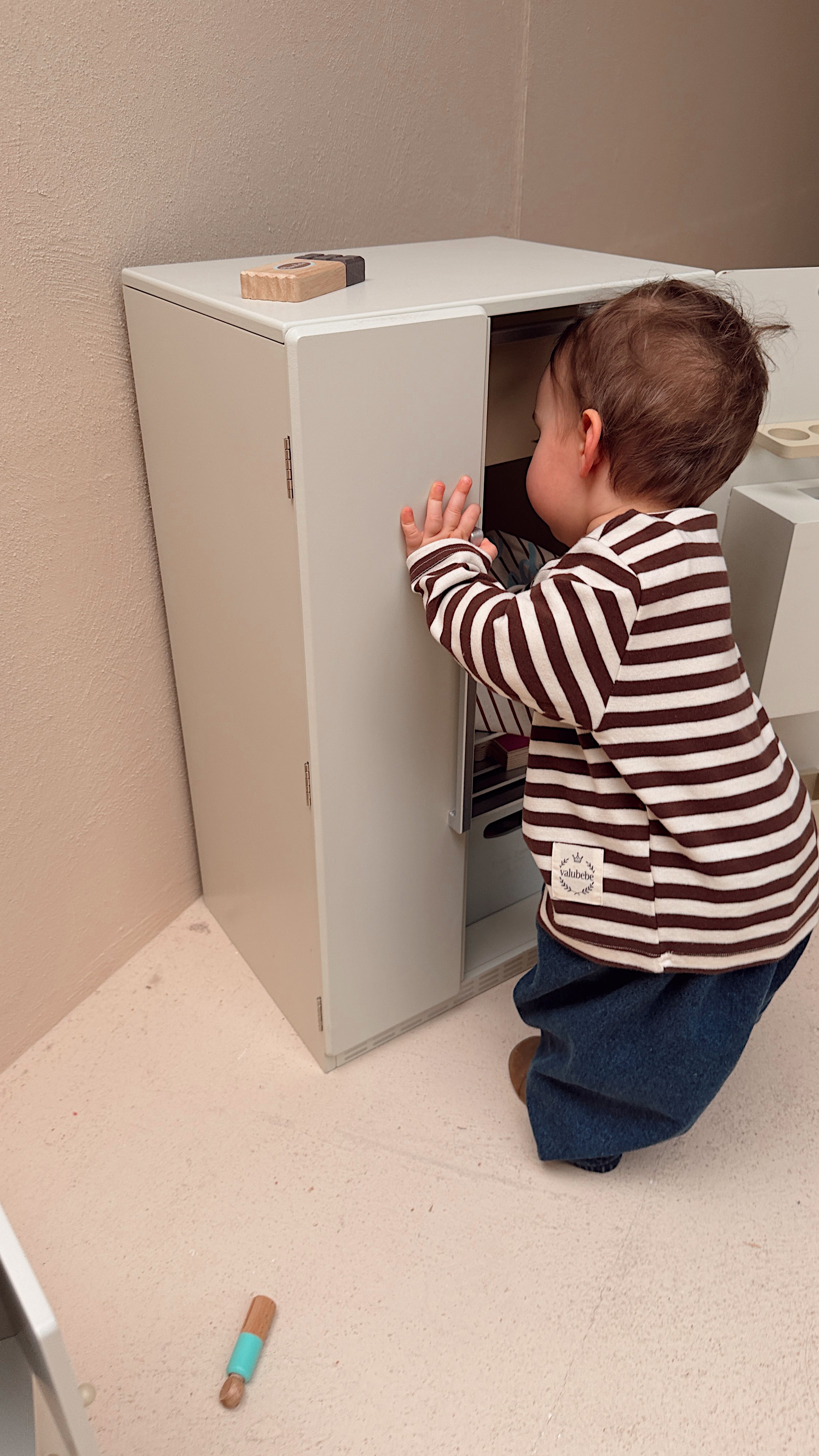 T-shirt Béa - écru et brun