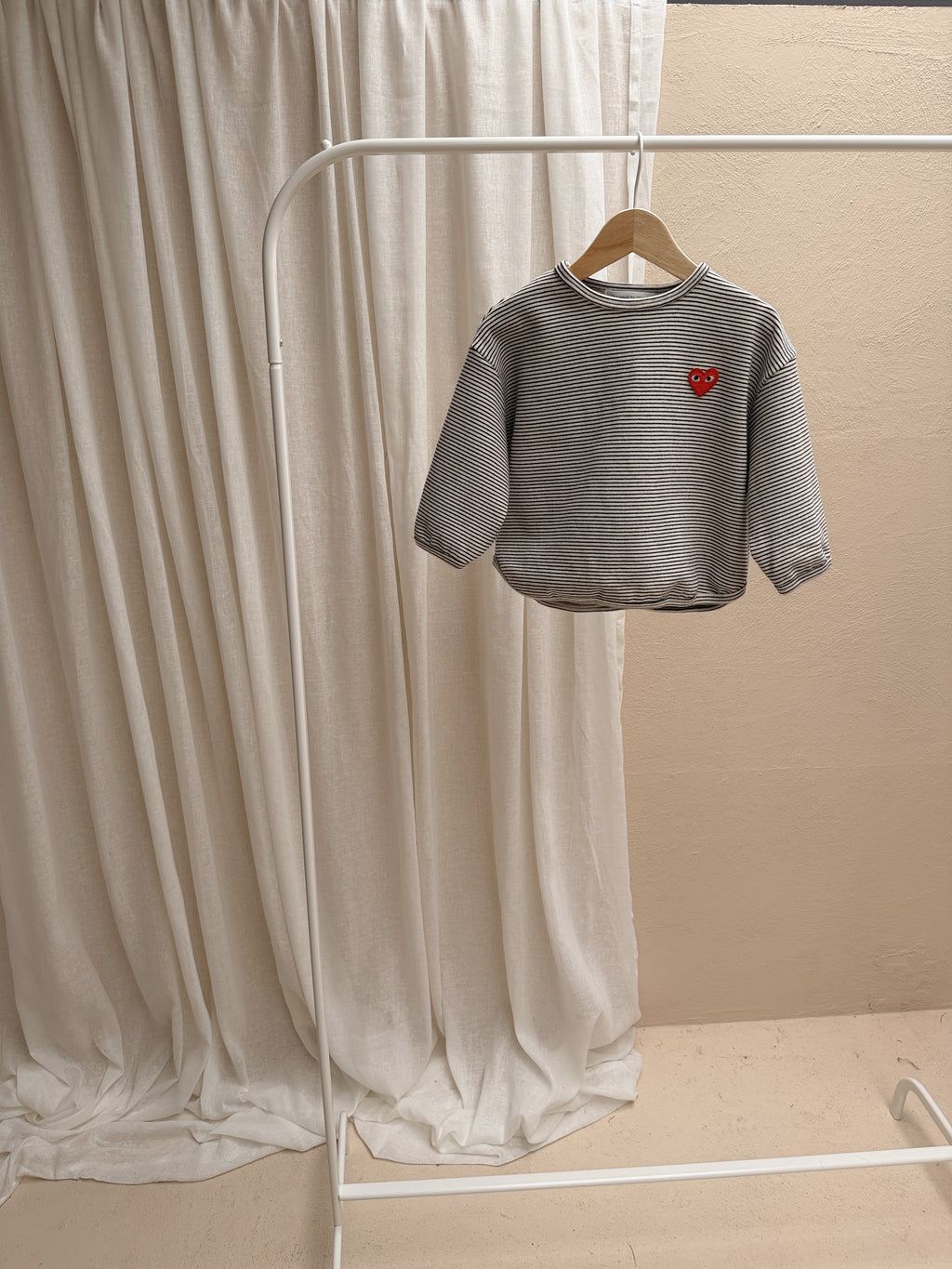 T-shirt Lucie - noir et blanc