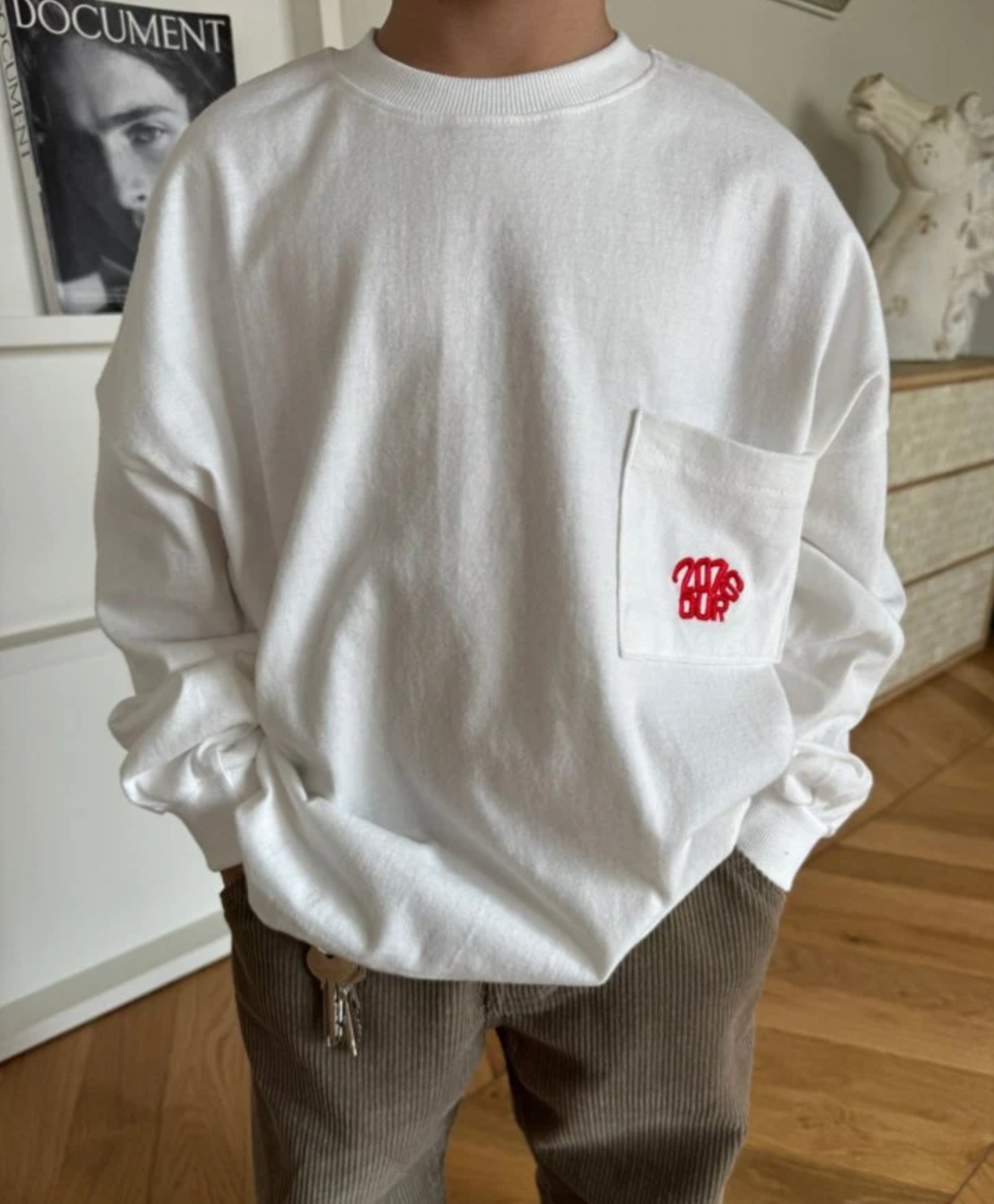 T-shirt Tony - écru