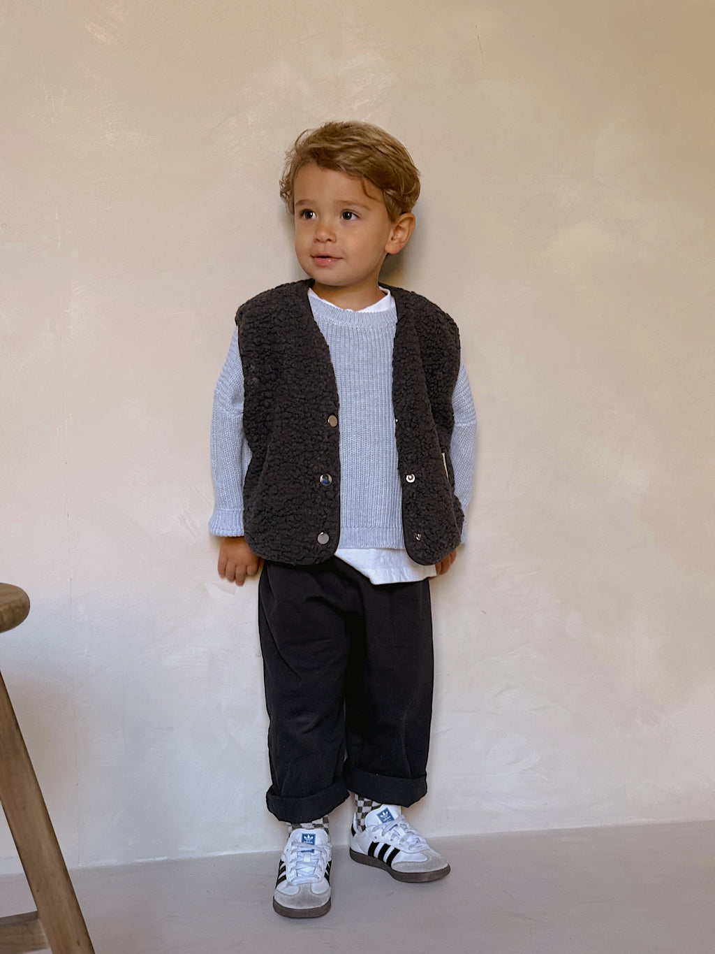 Gilet Anouk - gris foncé