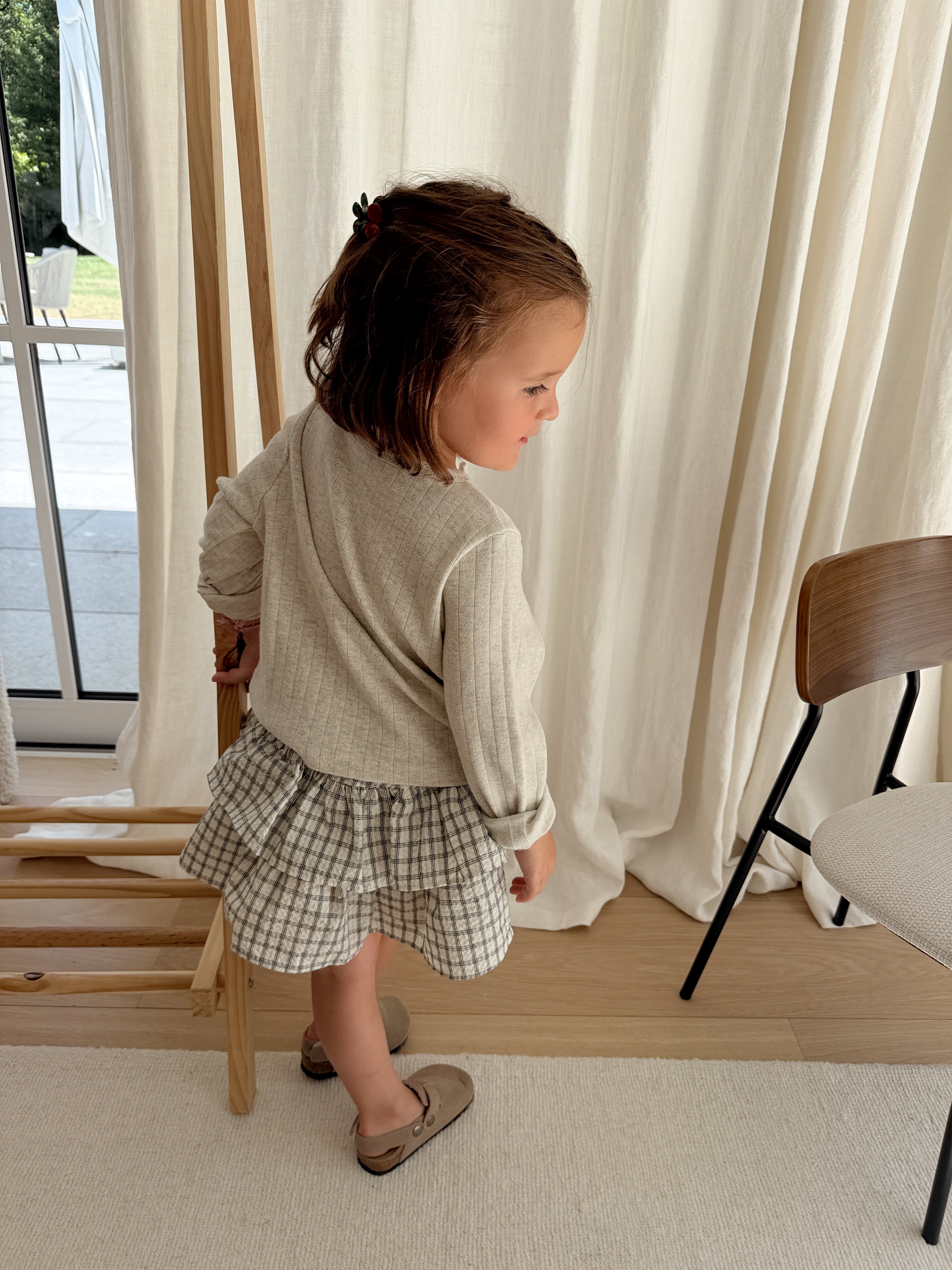 Cardigan Diane - heather grey