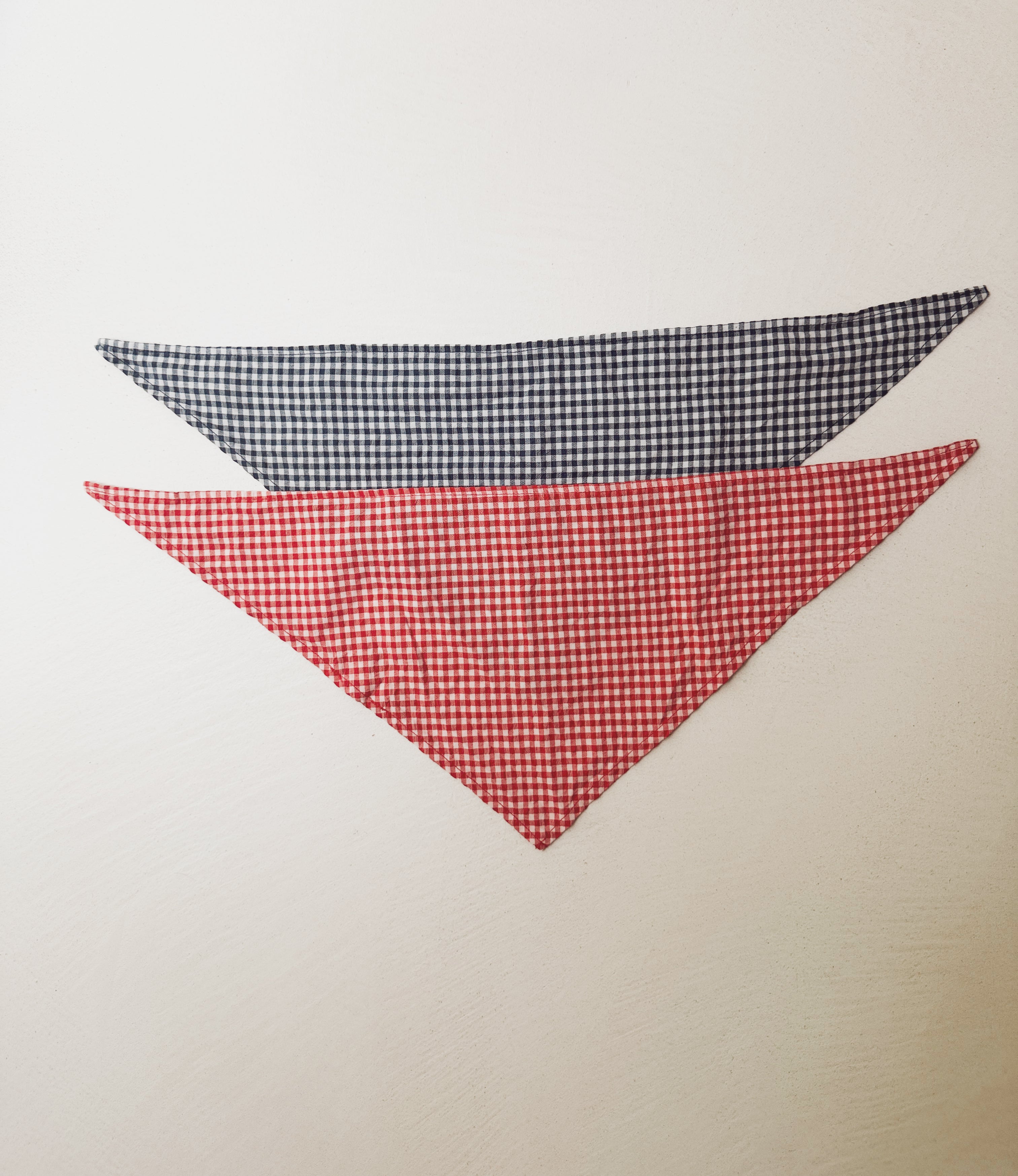 Foulard Sofia - vichy rouge