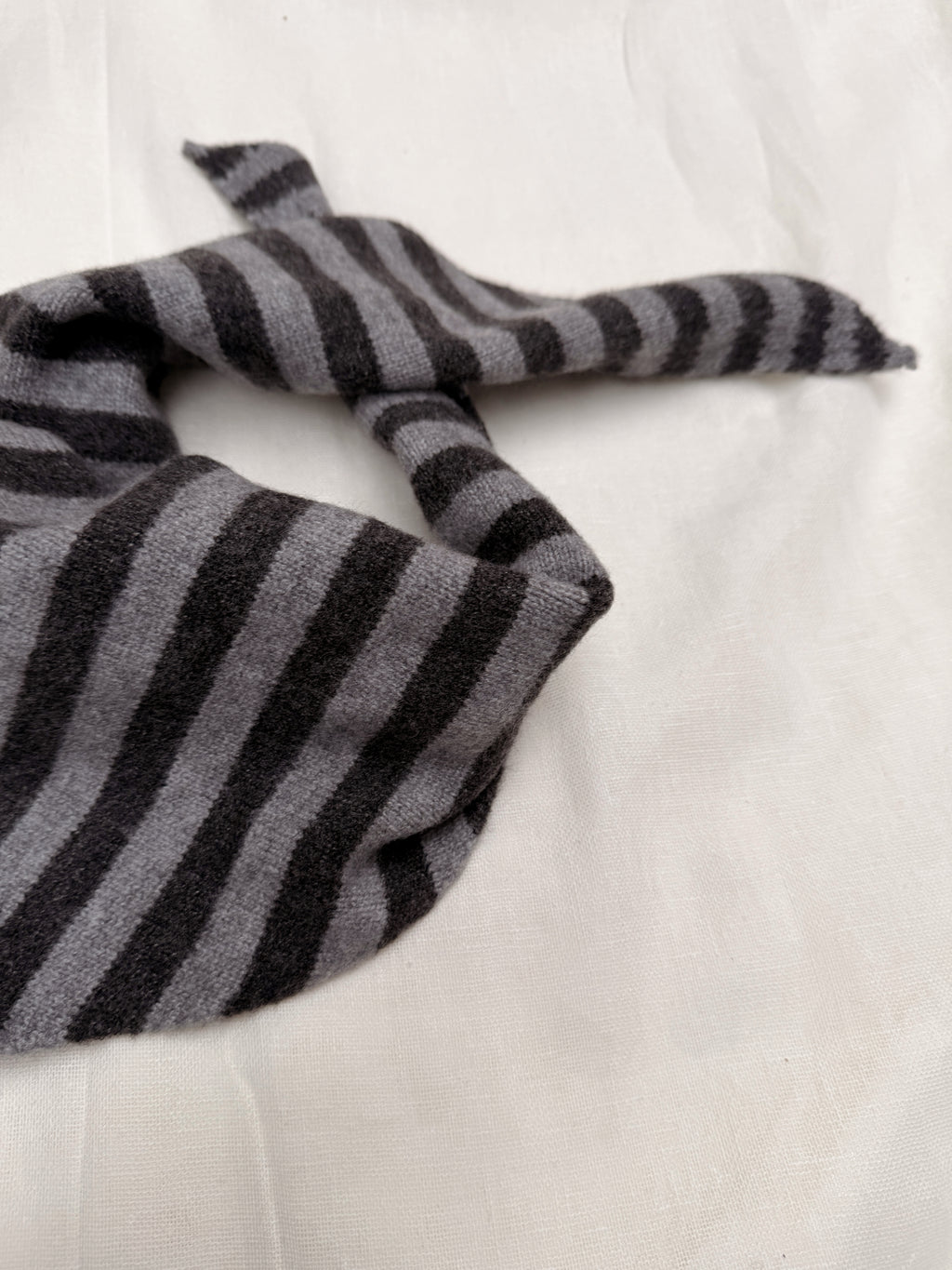 Foulard Raoul - gris foncé et gris clair