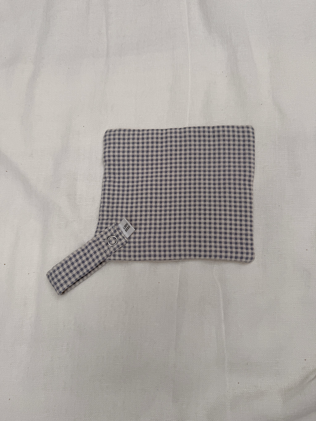 Attache tétine - bleu à motifs