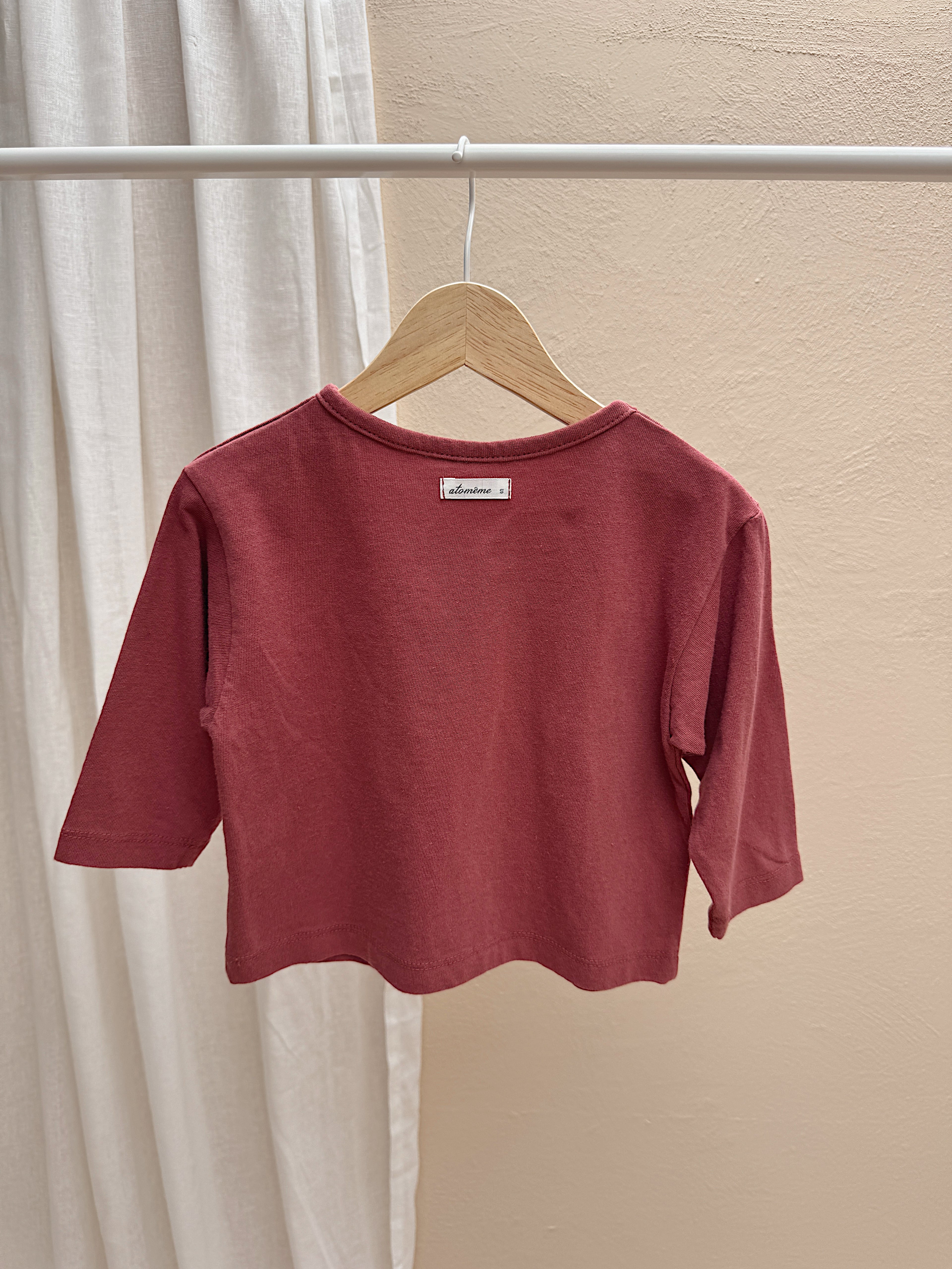 T-shirt Adam - brique