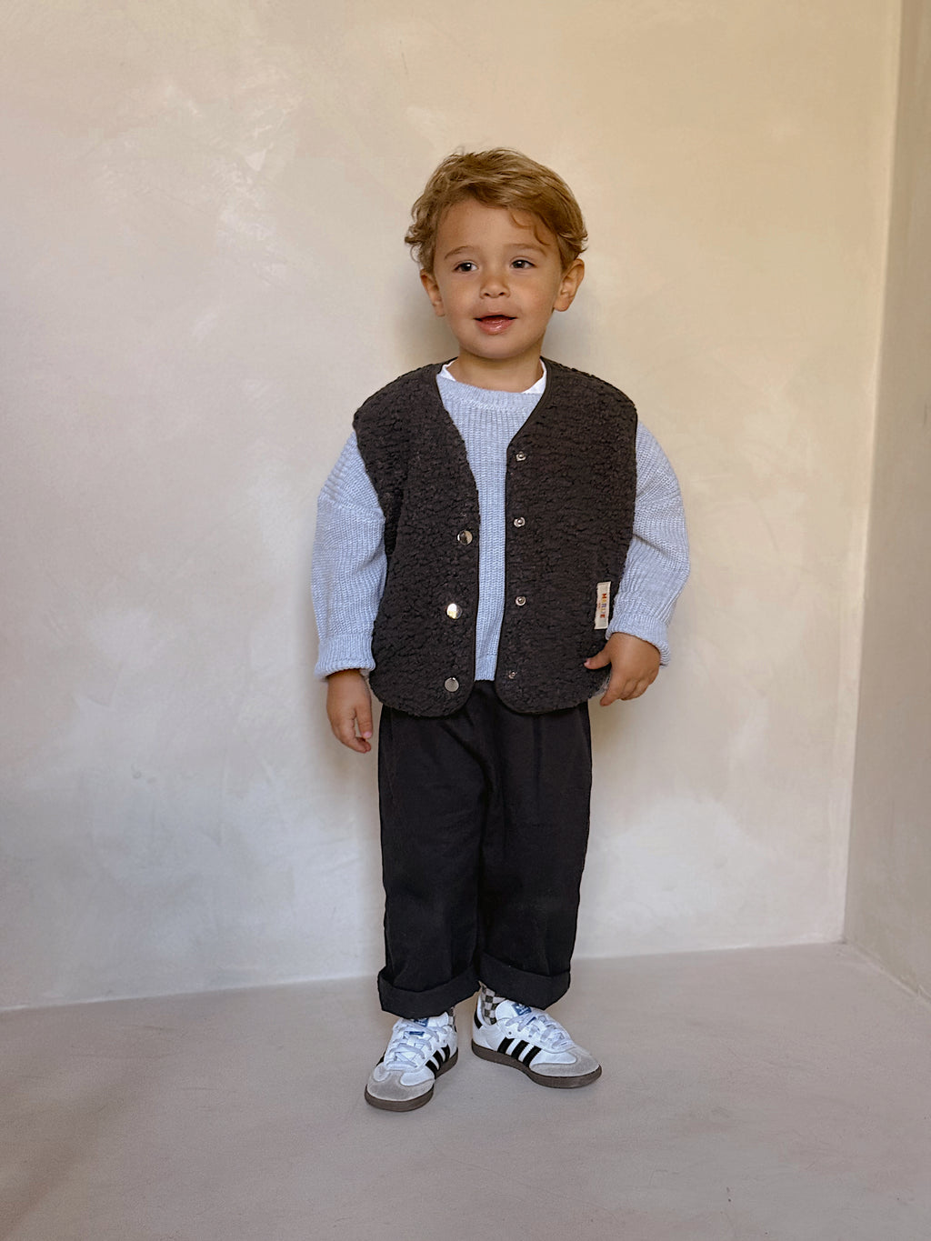 Gilet Anouk - gris foncé