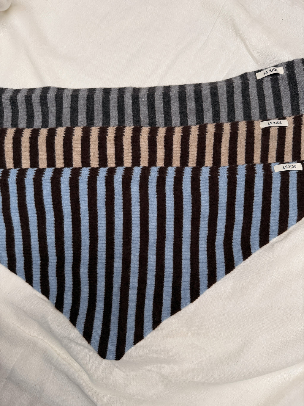 Foulard Raoul - gris foncé et gris clair