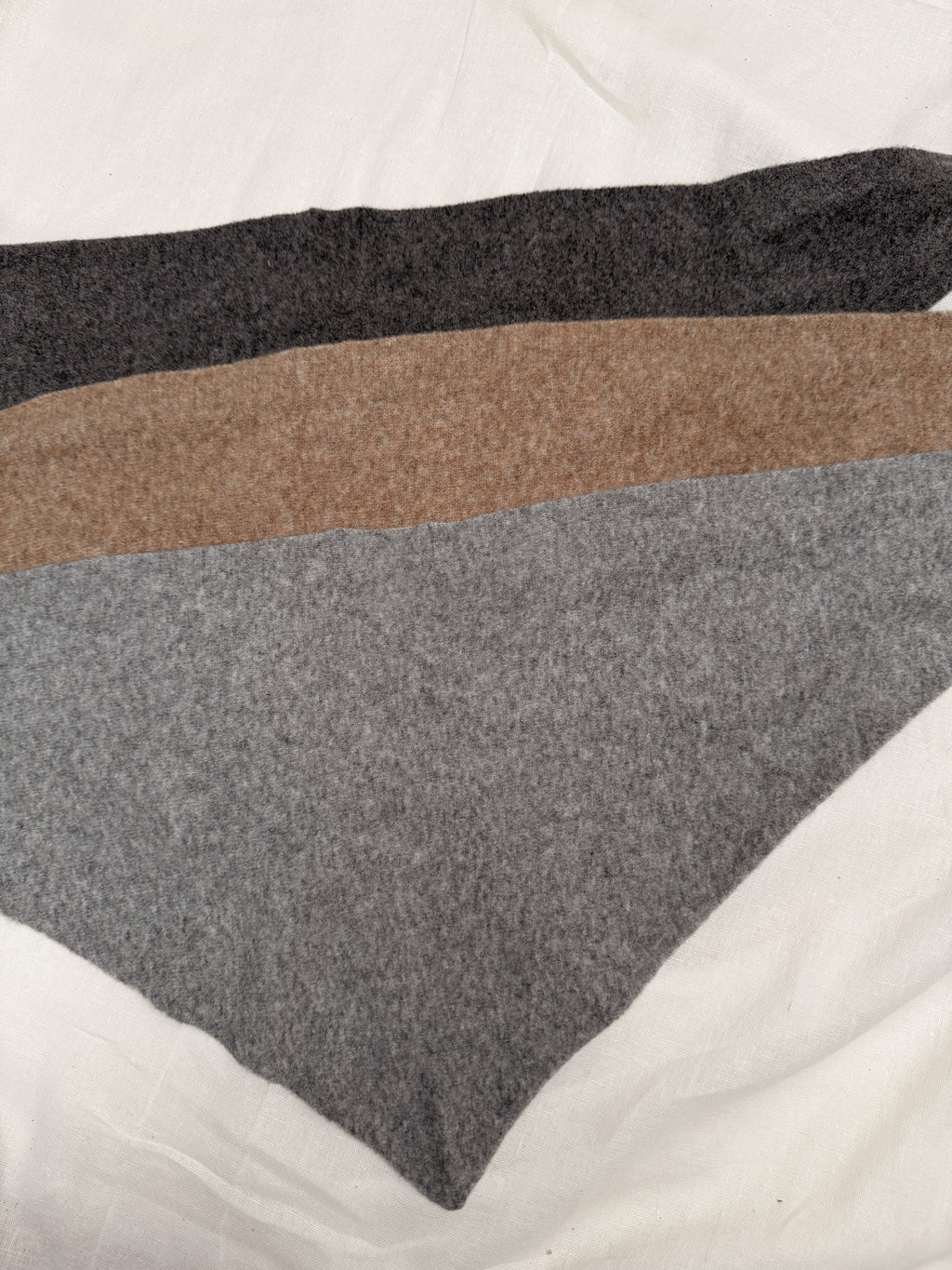 Foulard Dely - gris clair