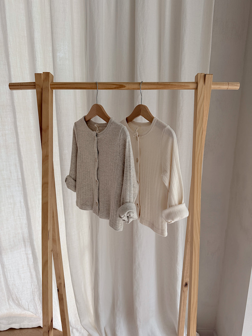 Cardigan Diane - heather grey