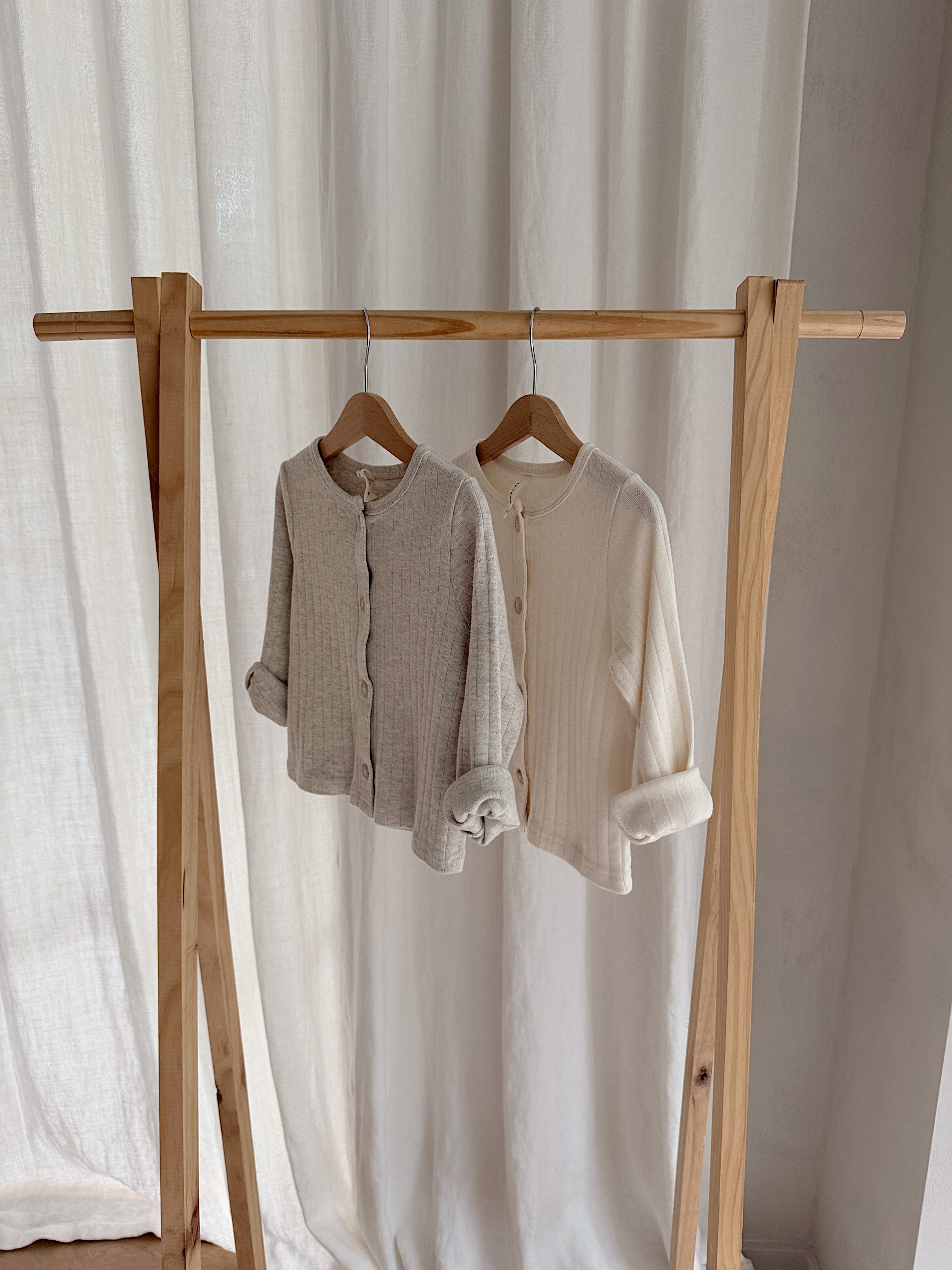 Cardigan Diane - heather grey