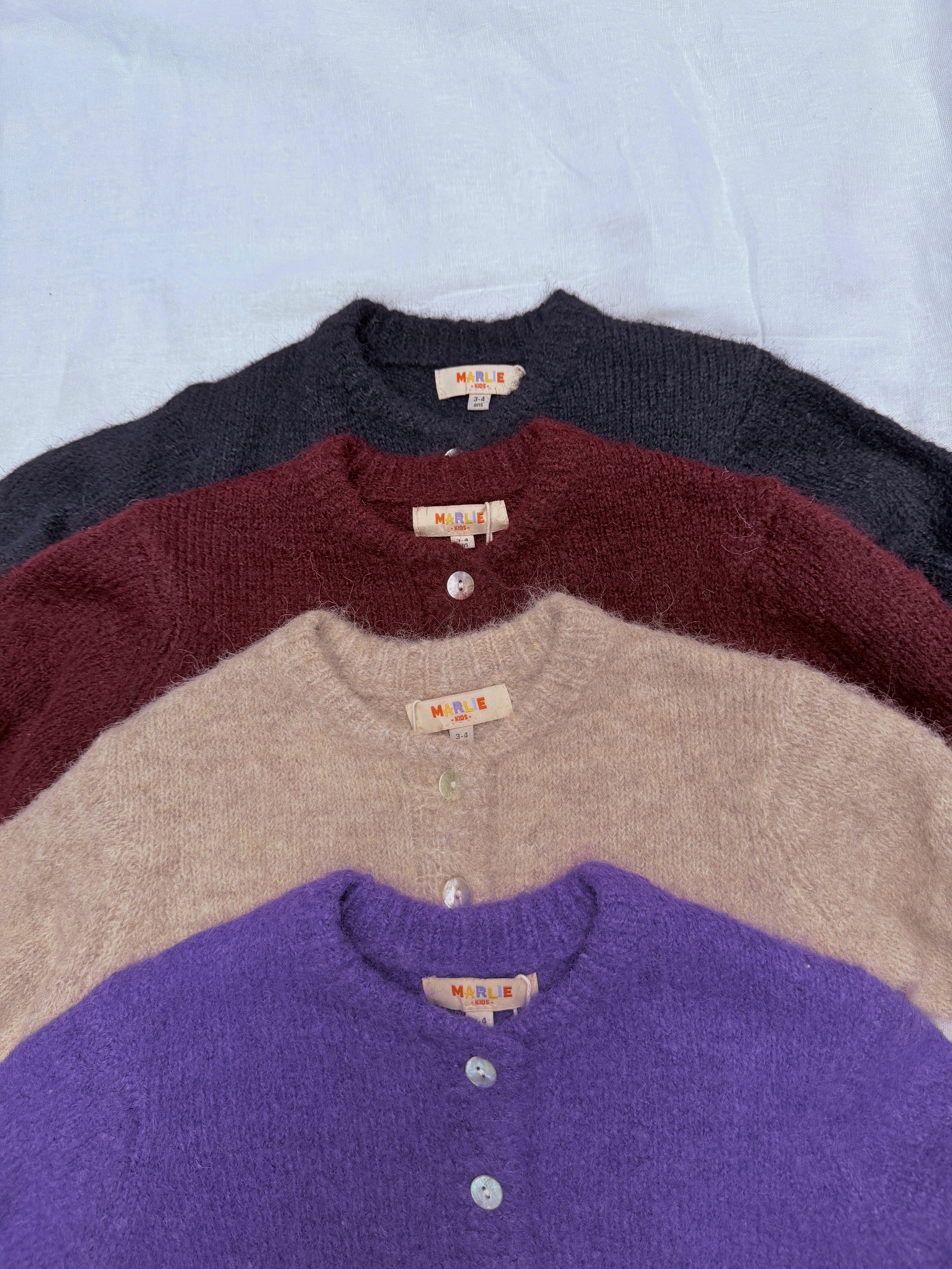 Gilet Marine - mauve