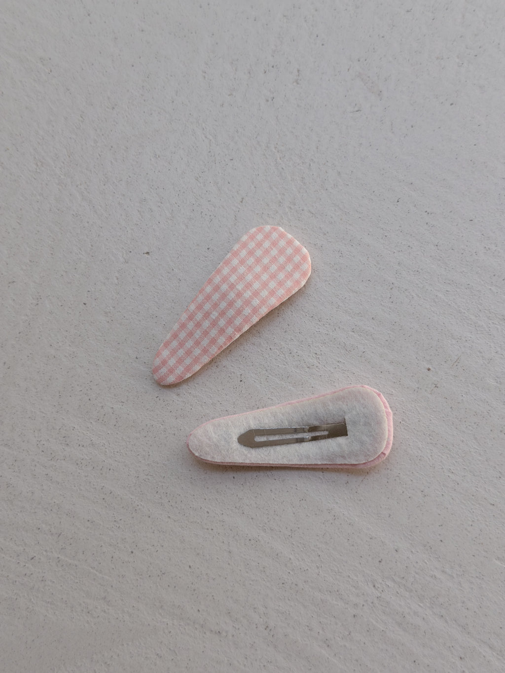Pinces Gina - rose pâle