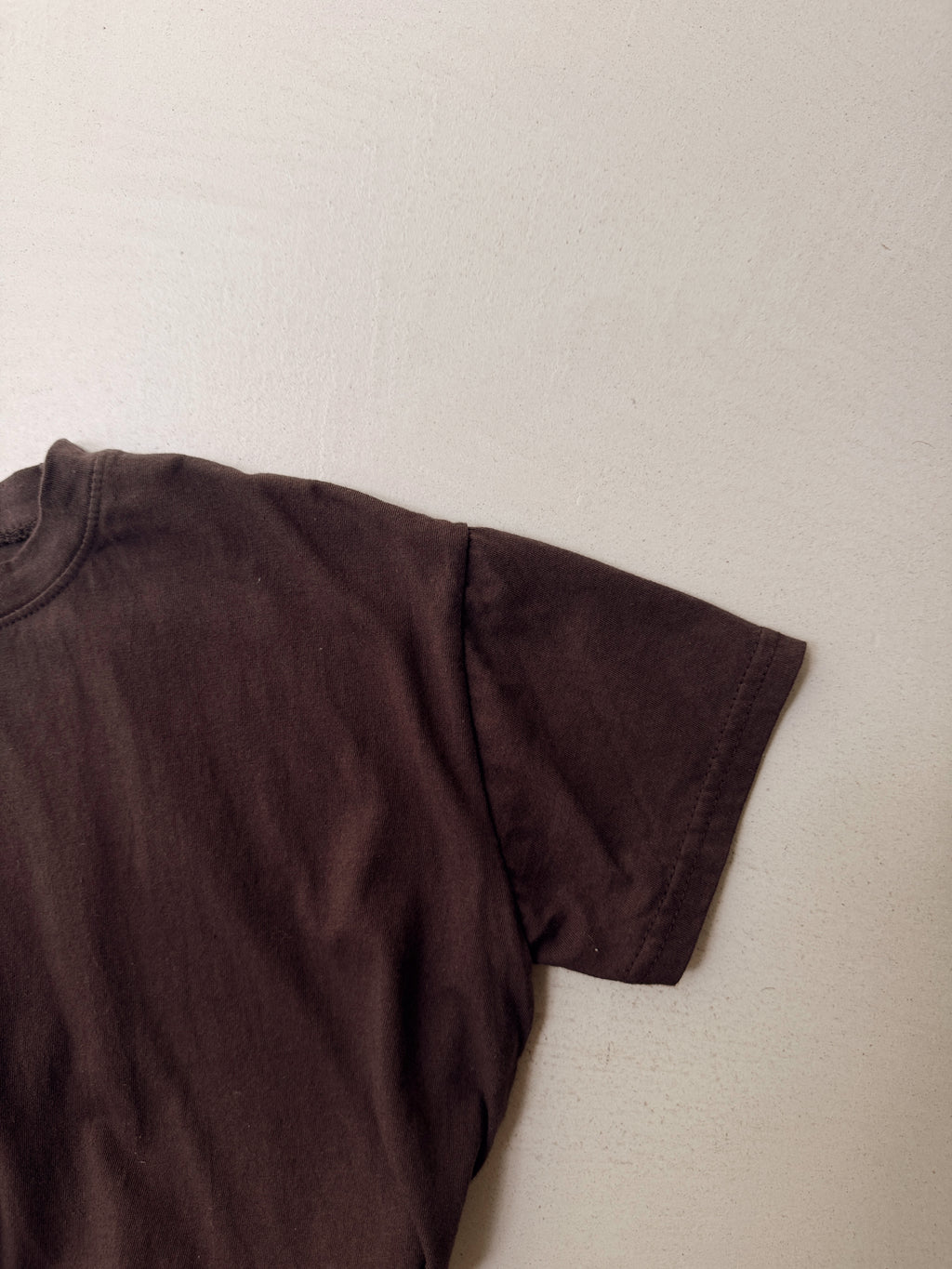 T-shirt Jef - brun foncé