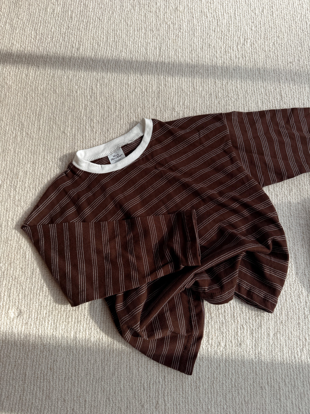 T-shirt Oscar - brun ligné