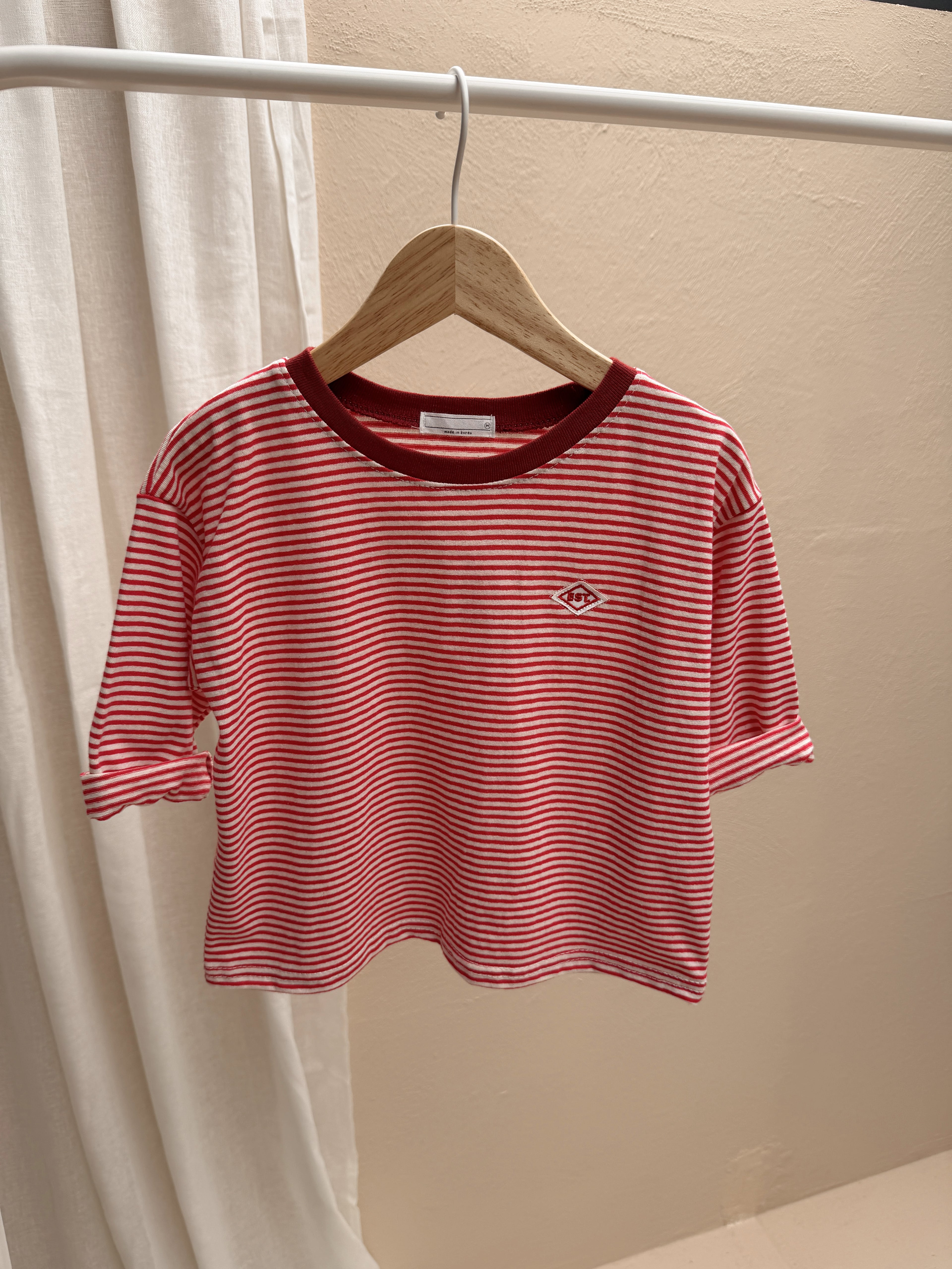 T-shirt James - rouge