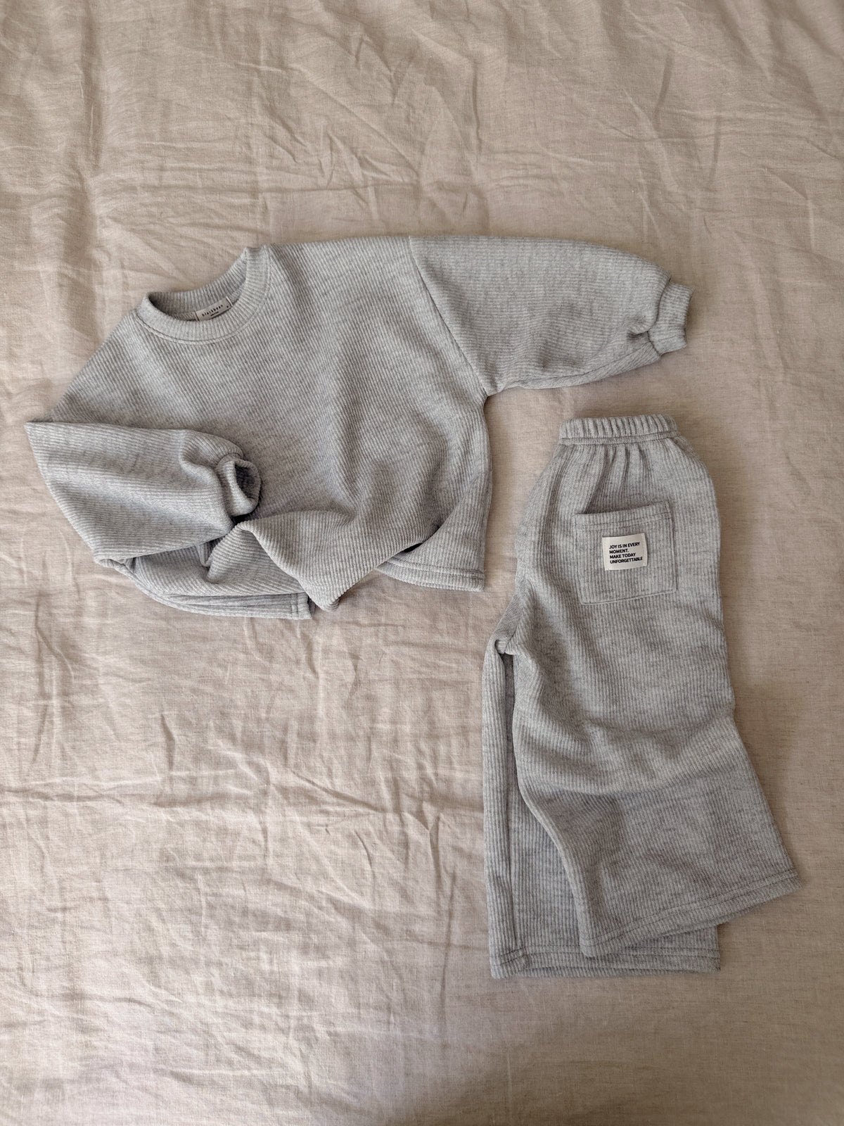 Ensemble Jude - gris chiné