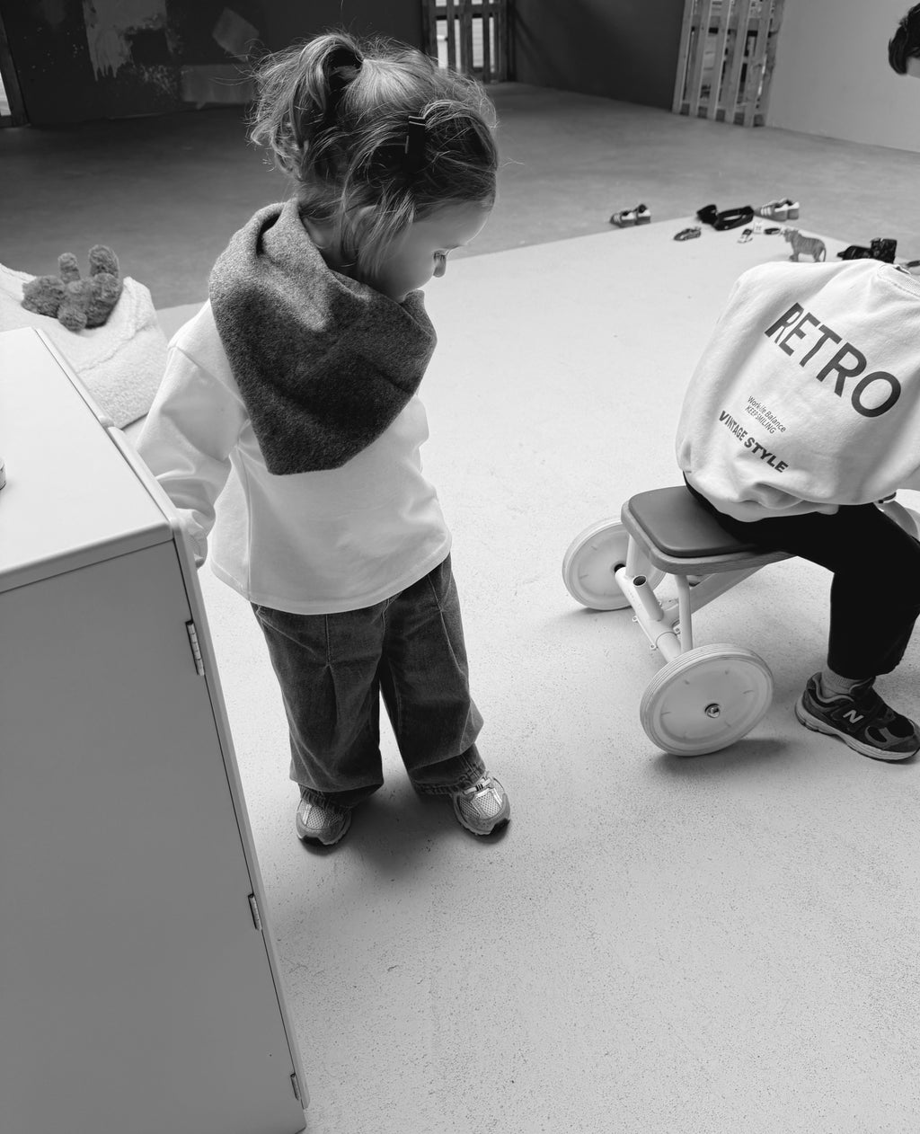 Foulard Dely - gris foncé