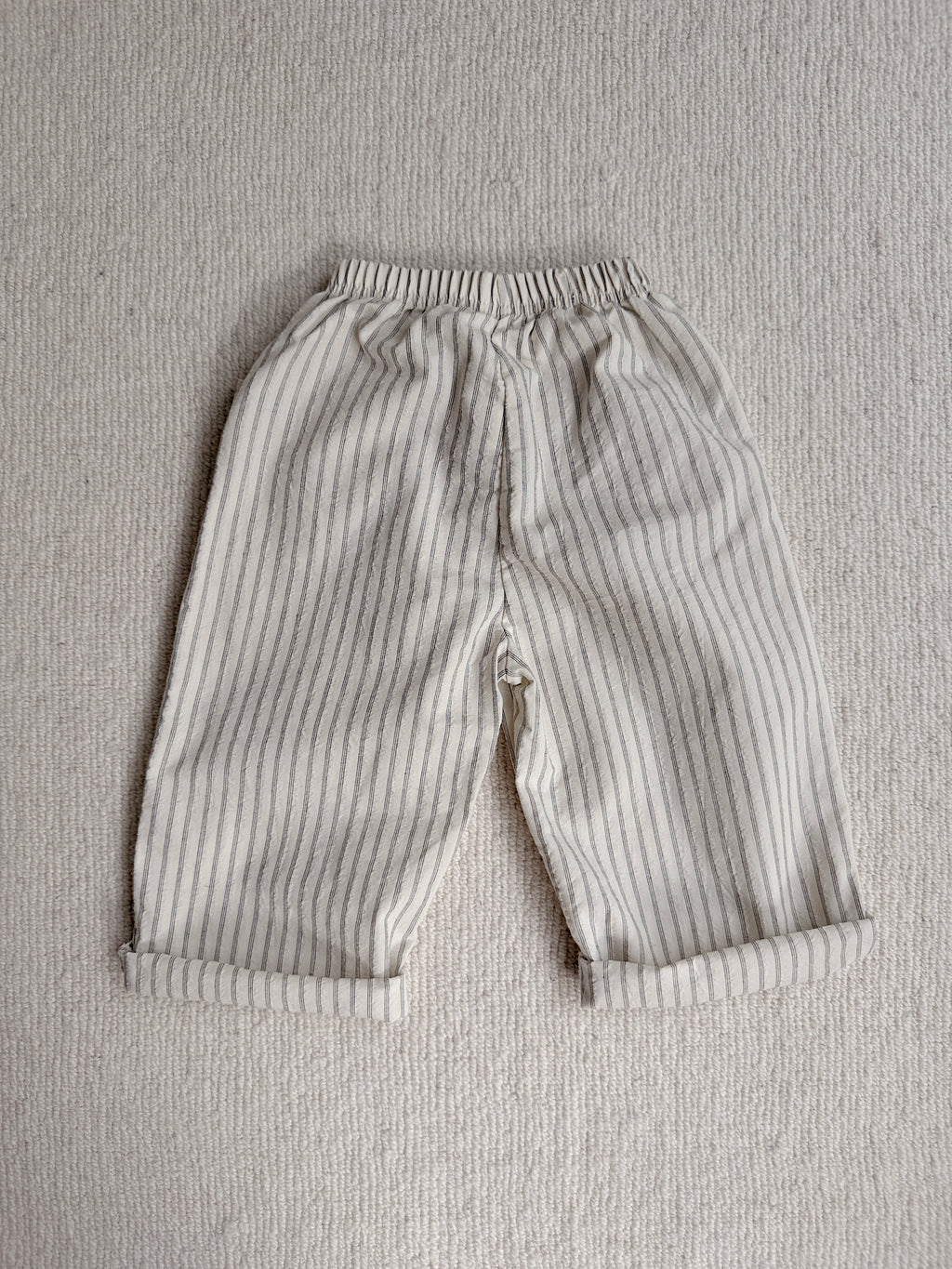 Trousers Sienna - ecru and black