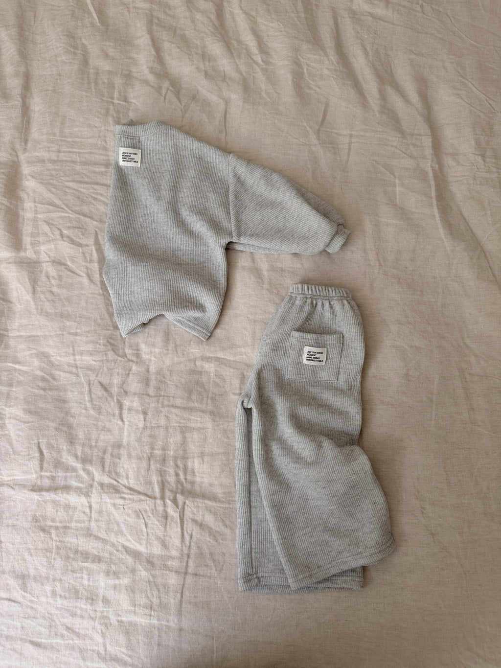 Ensemble Jude - gris chiné