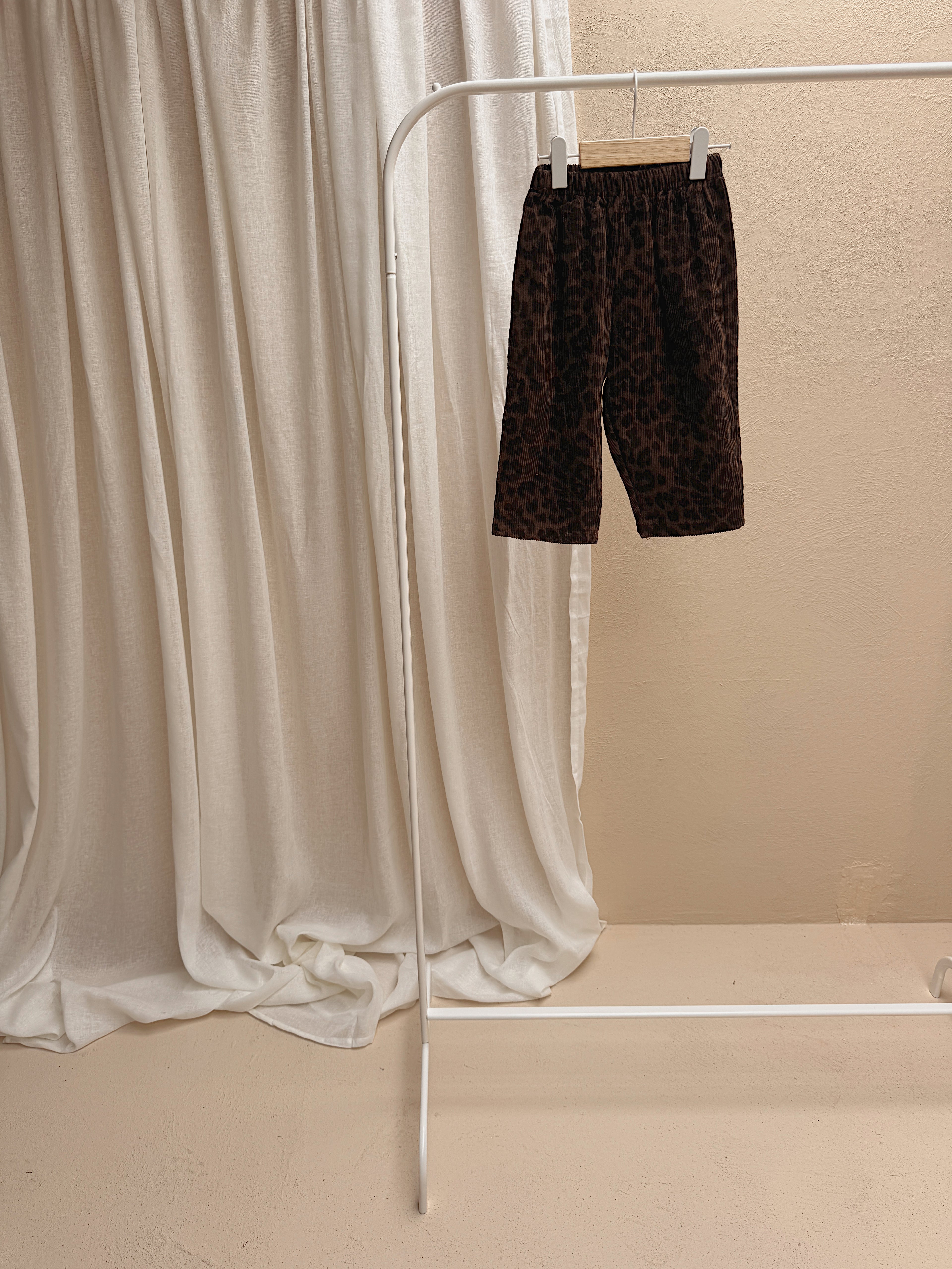 Pantalon Nora - léopard brun