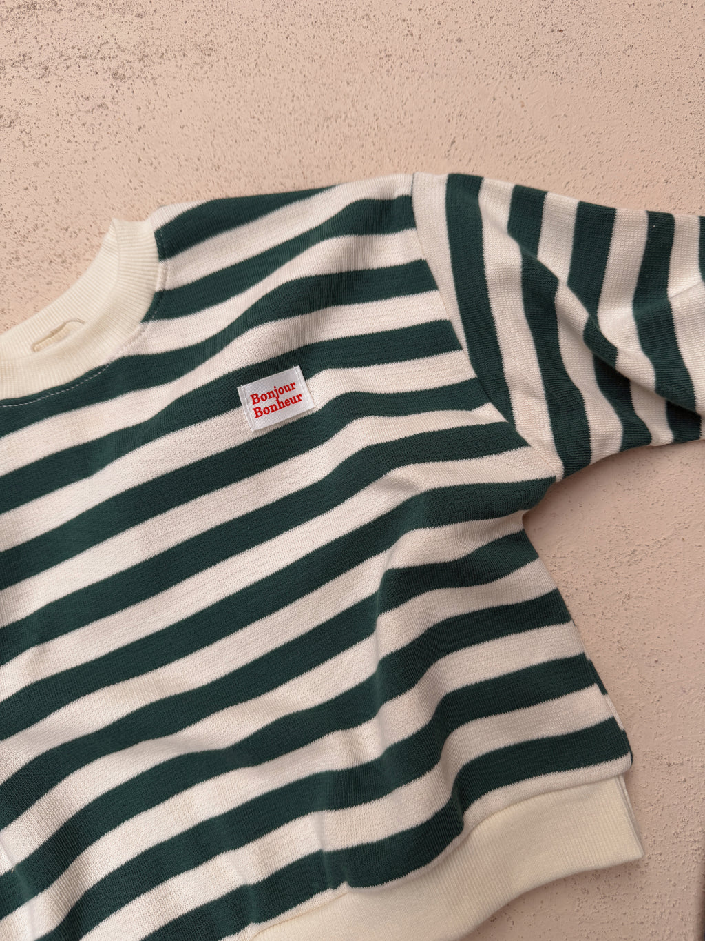 Pull Edouard - écru et vert