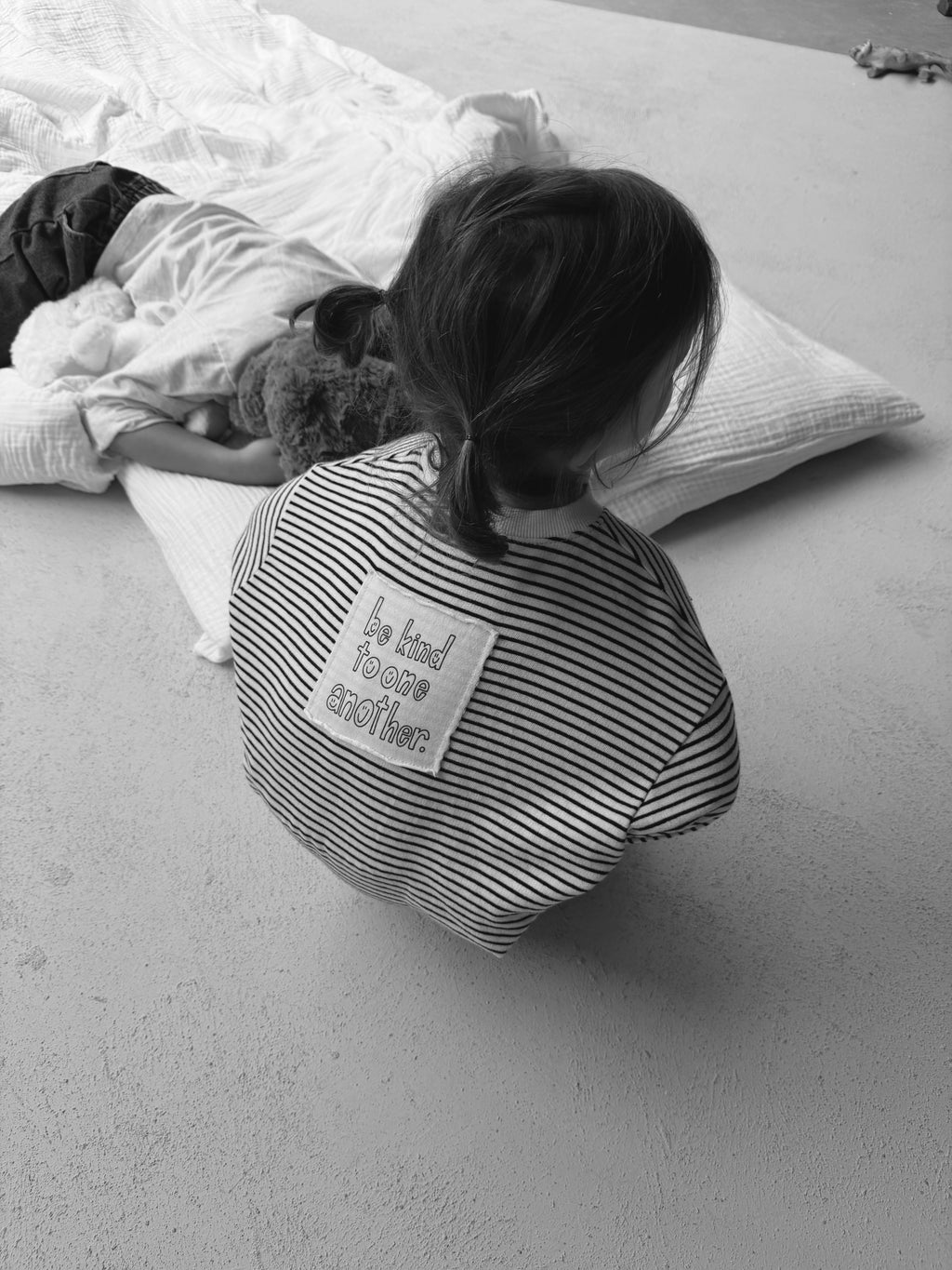 Pull Elise - écru à lignes