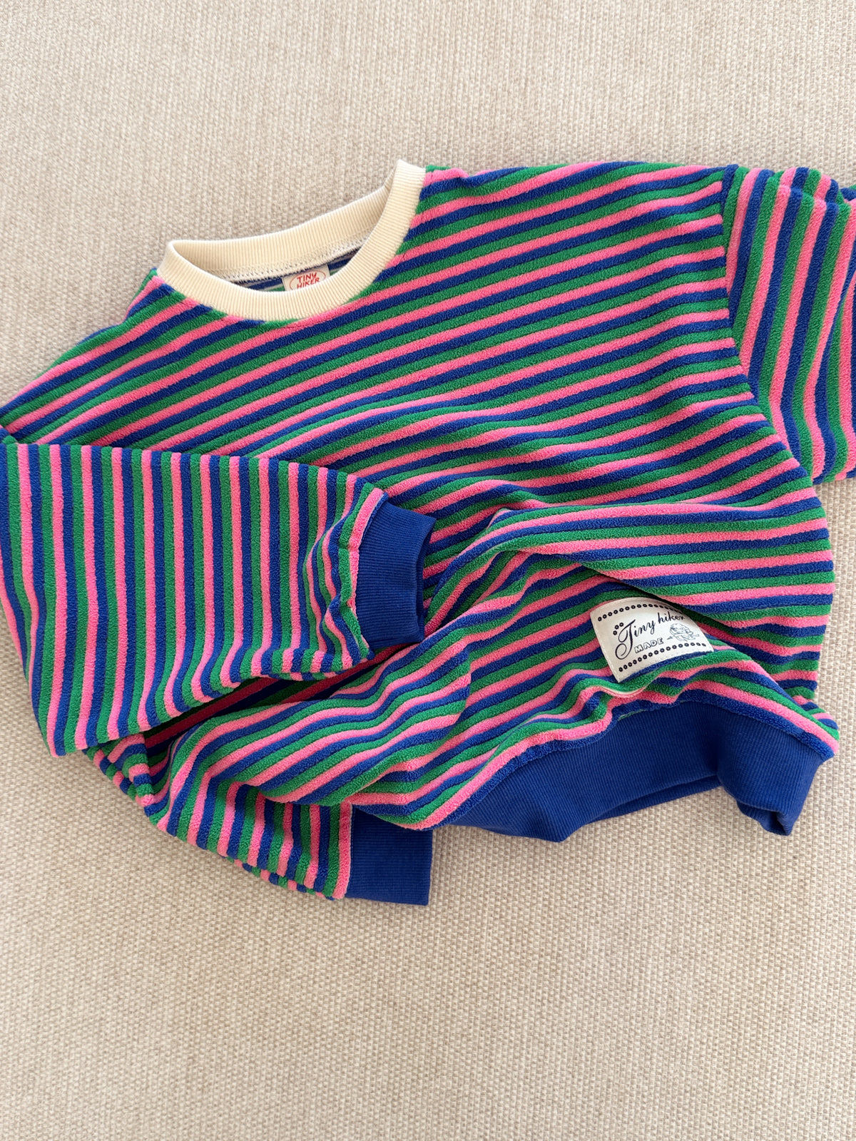 Sweat Steffi - ligné multicolore